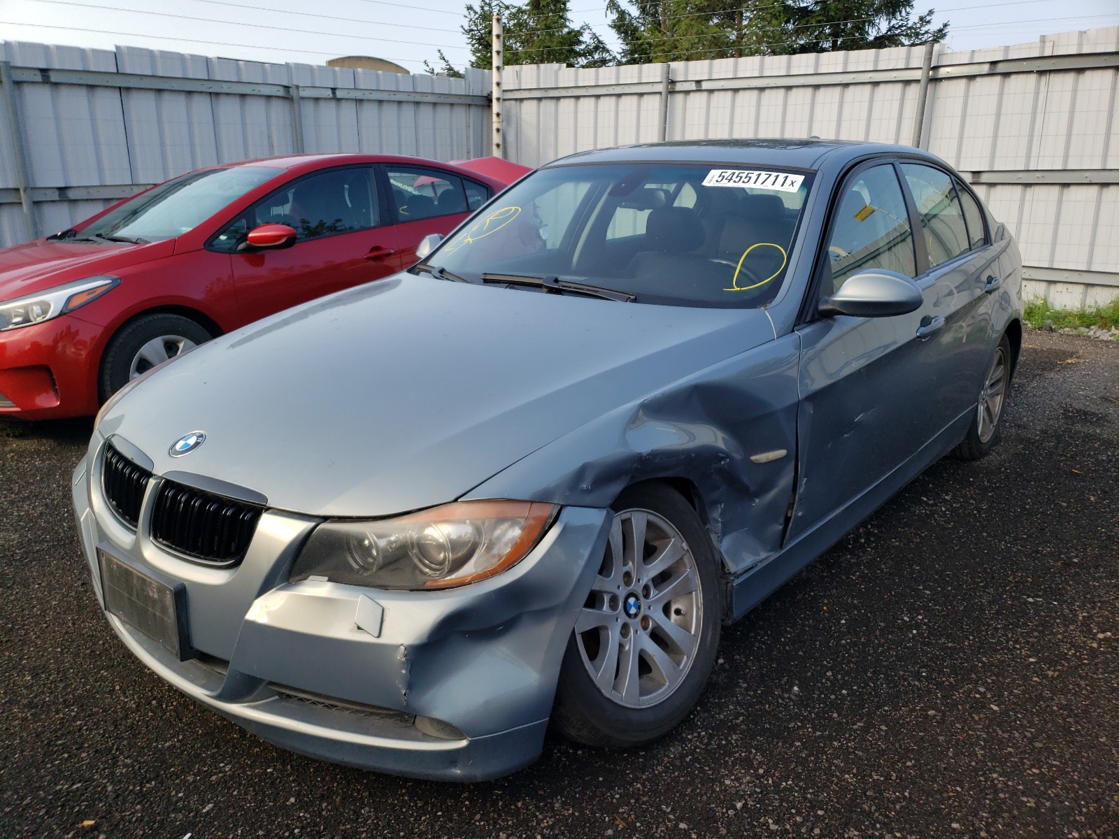 Photo 2 from auction – 2007 BMW 328 XI with VIN WBAVC93537K031473