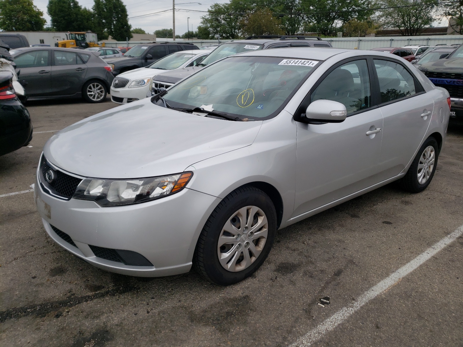 Photo 2 from auction – 2010 KIA FORTE EX with VIN KNAFU4A21A5063017