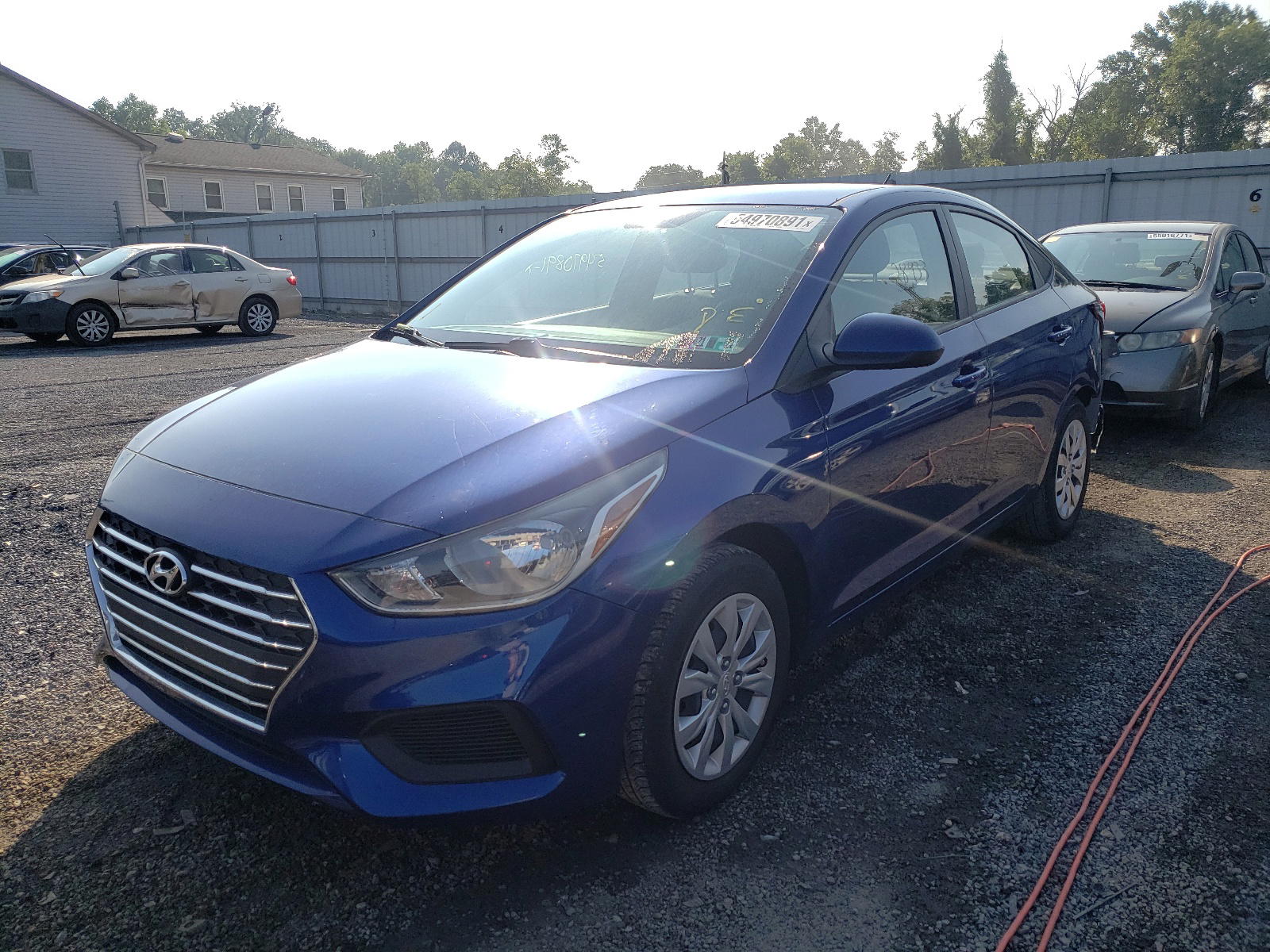 Photo 2 from auction – 2019 HYUNDAI ACCENT SE with VIN 3KPC24A35KE080364