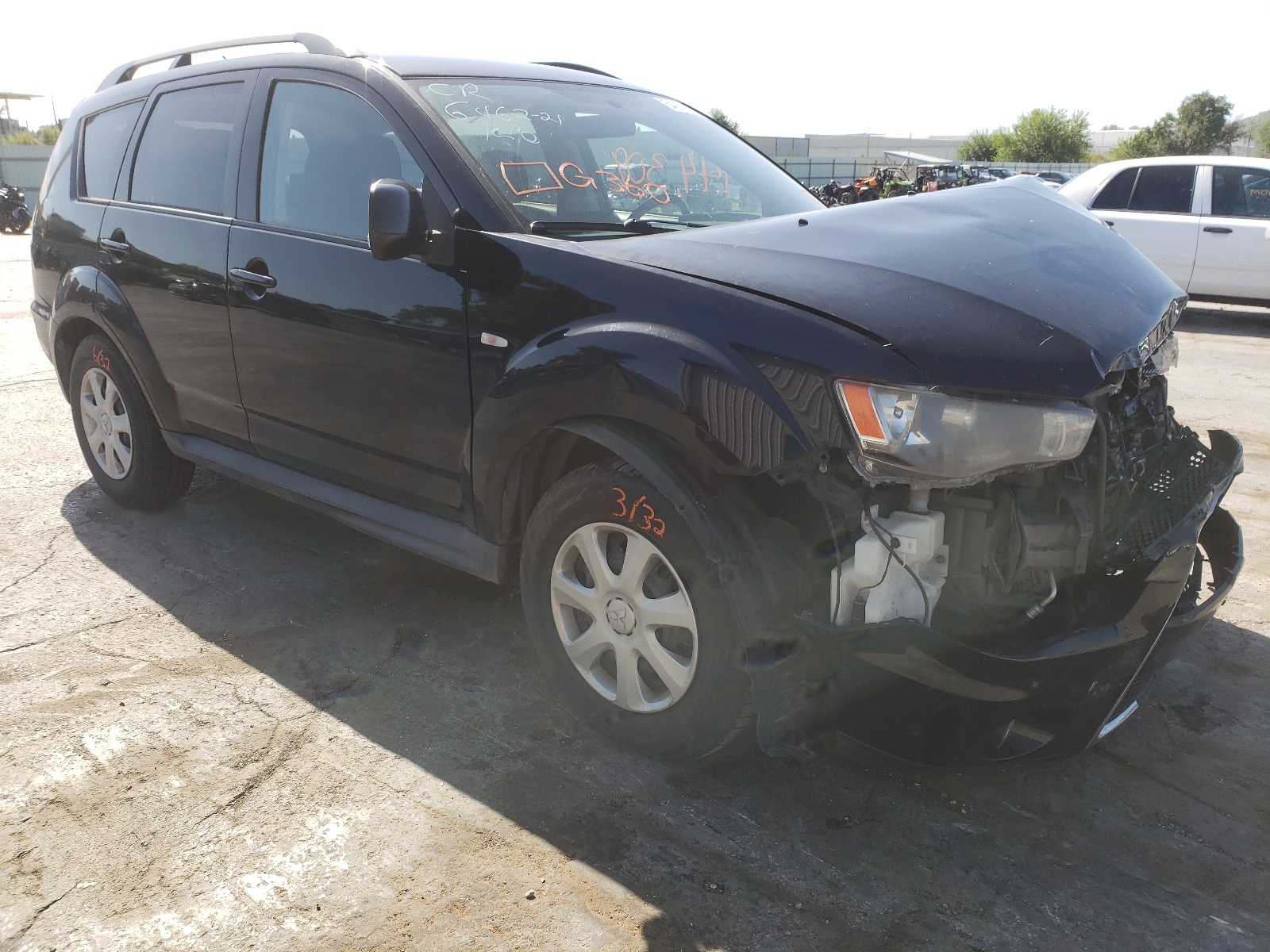 MITSUBISHI OUTLANDER 2012 with VIN JA4AS2AW1CU001582 - Photo from auction