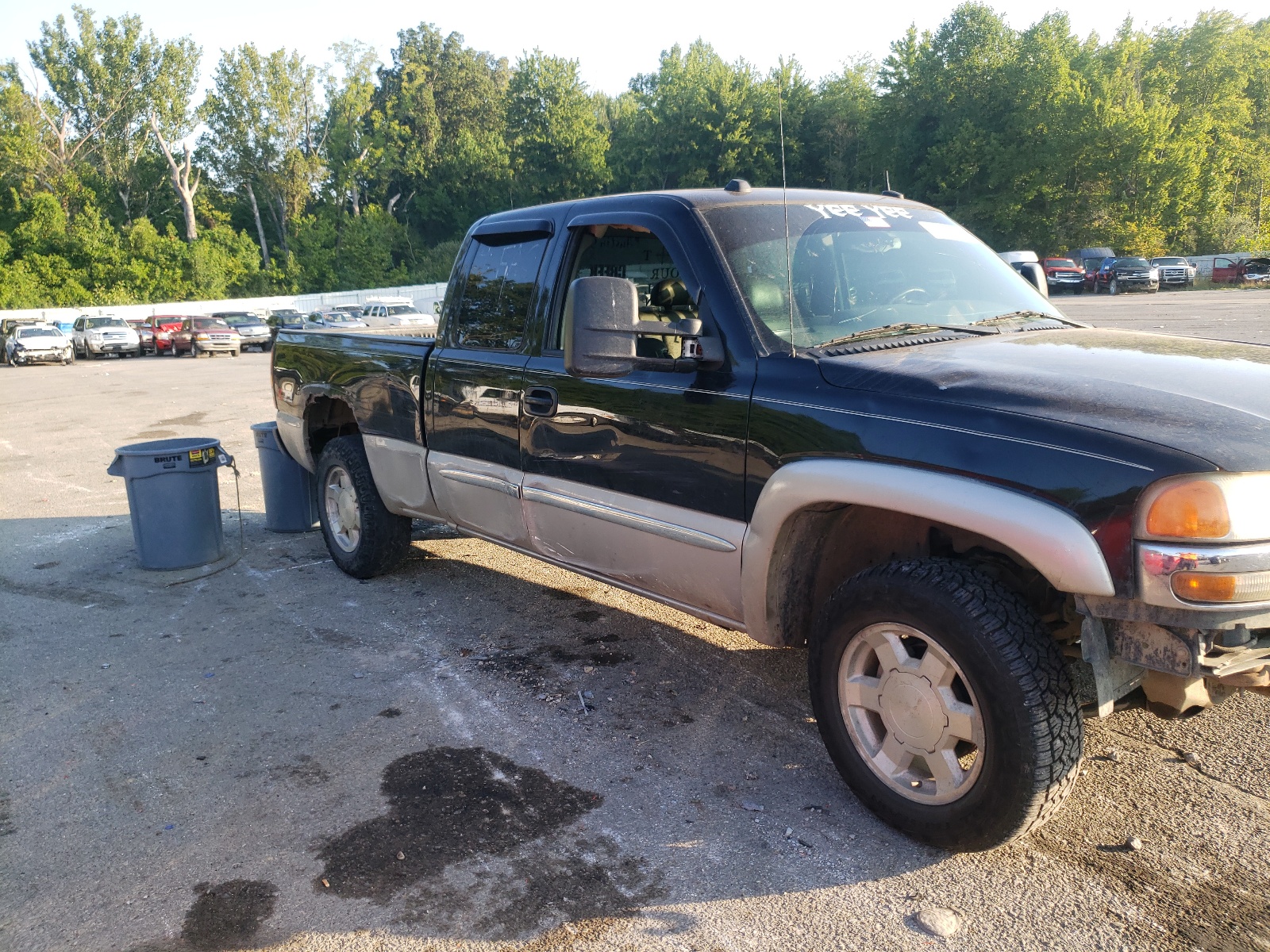GMC NEW SIERRA 2004 with VIN 1GTEK19T74Z166892 - Photo from auction