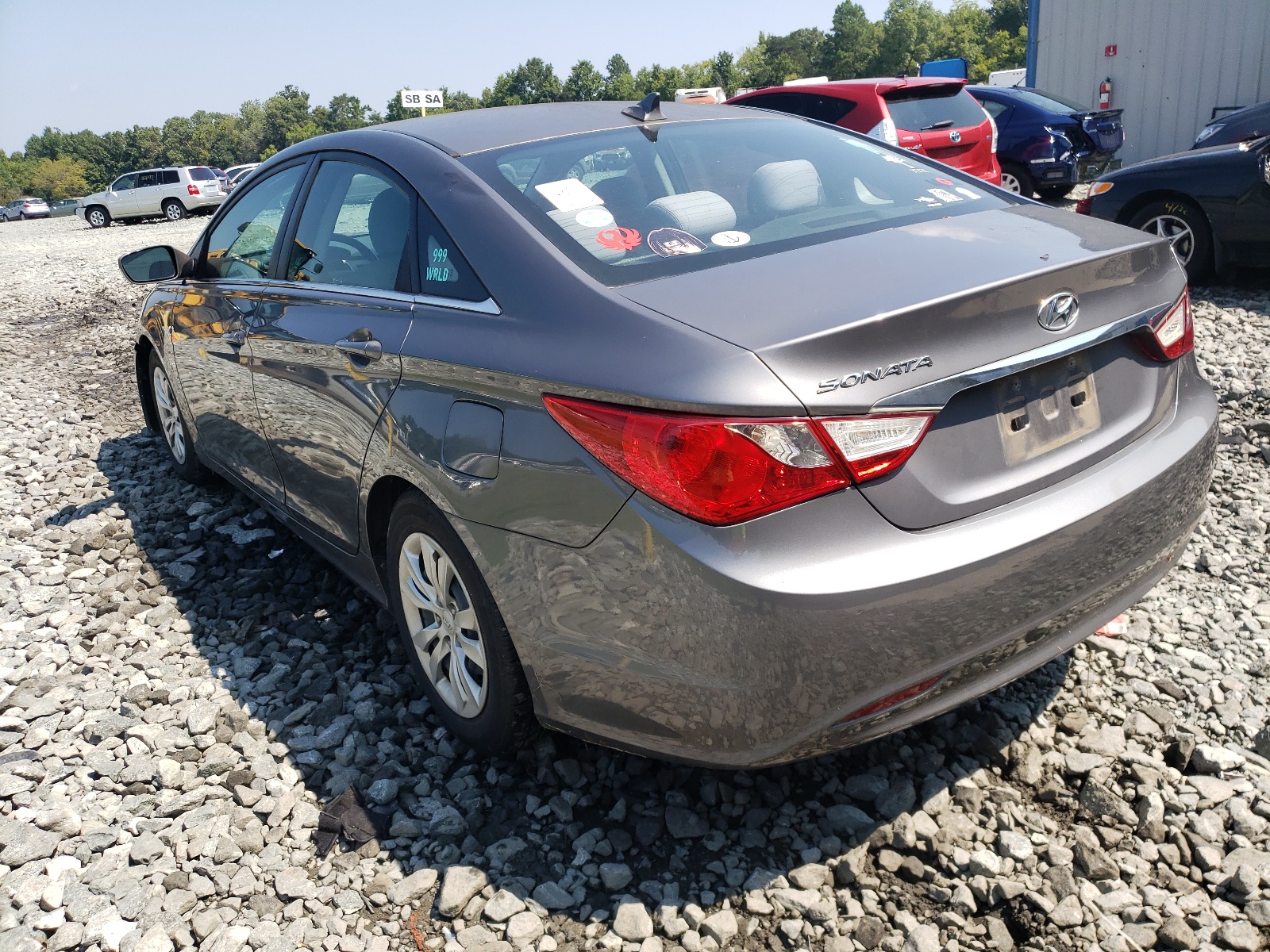 Photo 3 from auction – 2011 HYUNDAI SONATA GLS with VIN 5NPEB4AC2BH043549