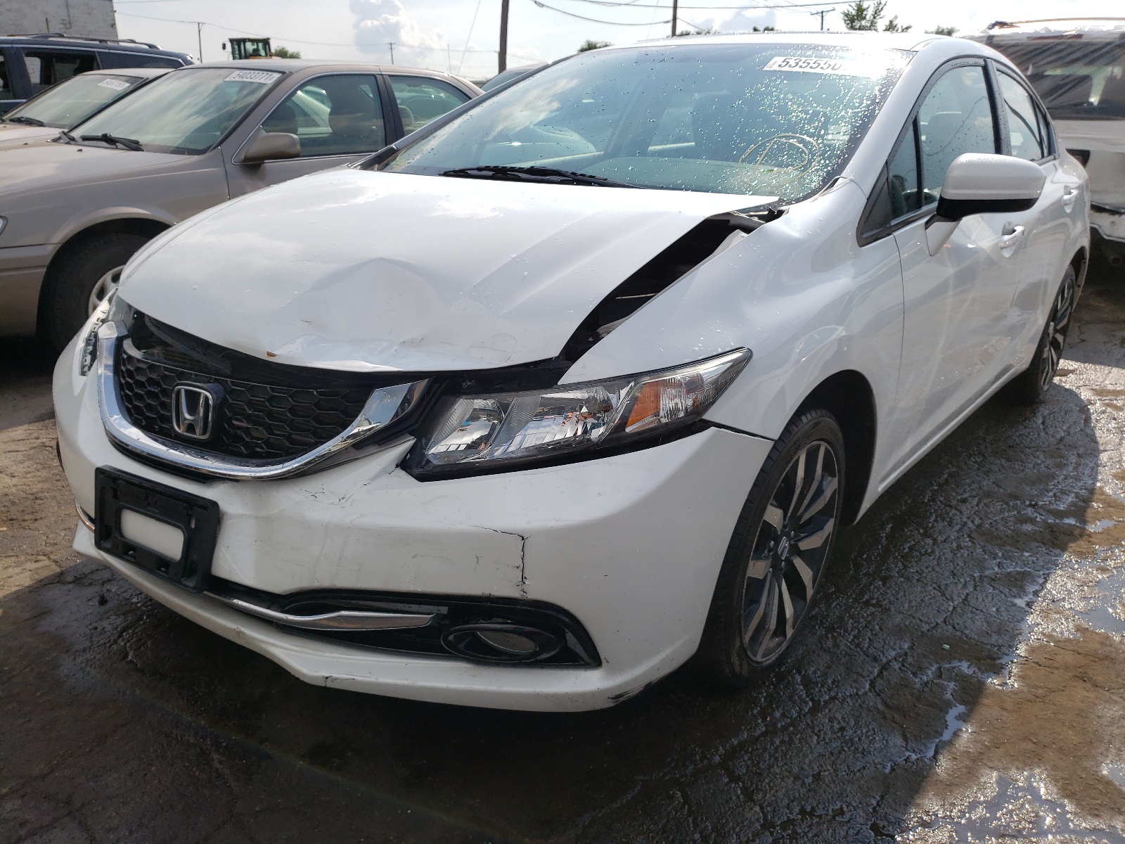 Zdjęcie 2 z aukcji – 2014 HONDA CIVIC EXL z VIN 19XFB2F98EE010053
