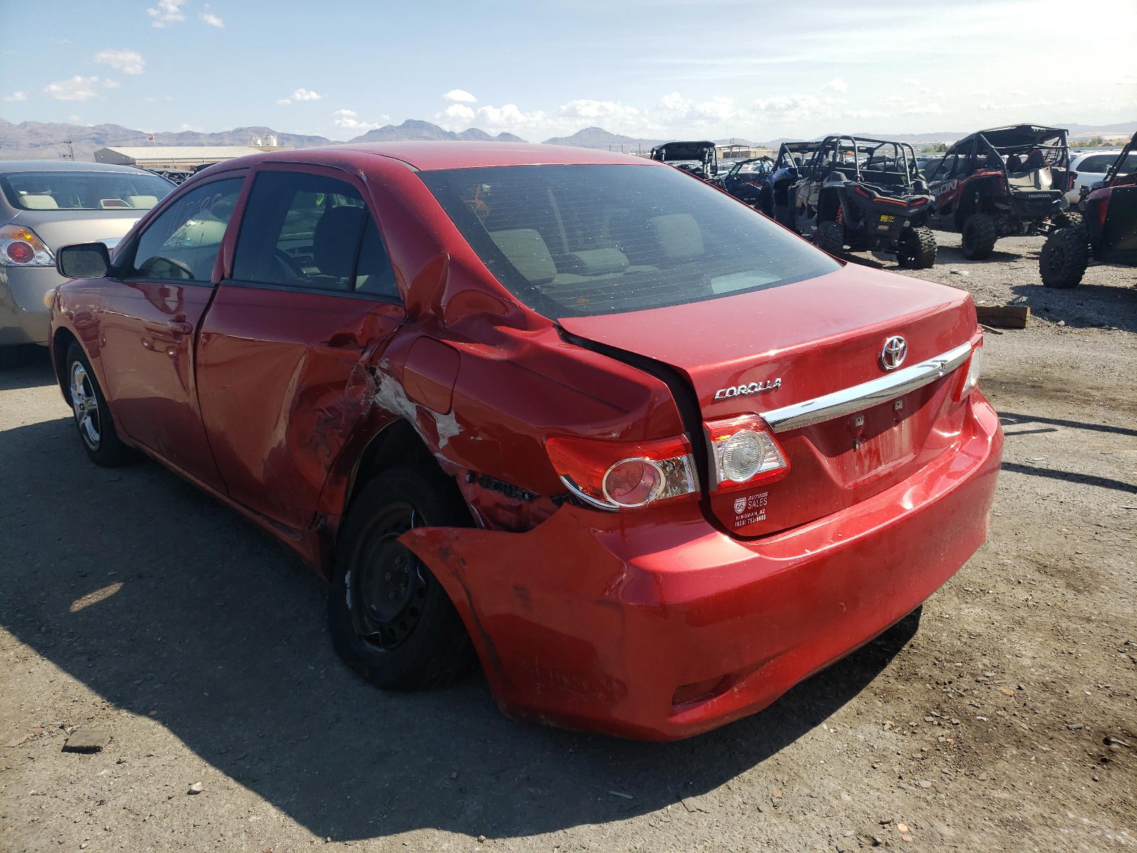 Photo 3 from auction – 2013 TOYOTA COROLLA BA with VIN 5YFBU4EE9DP200508