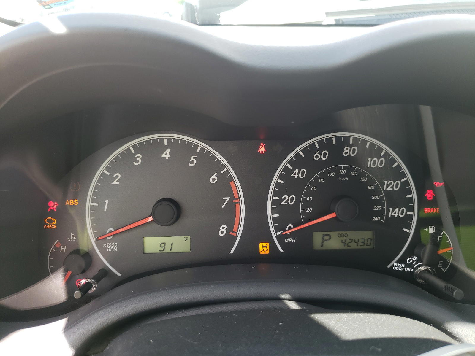 Photo 8 from auction – 2012 TOYOTA COROLLA BA with VIN 2T1BU4EE8CC835122