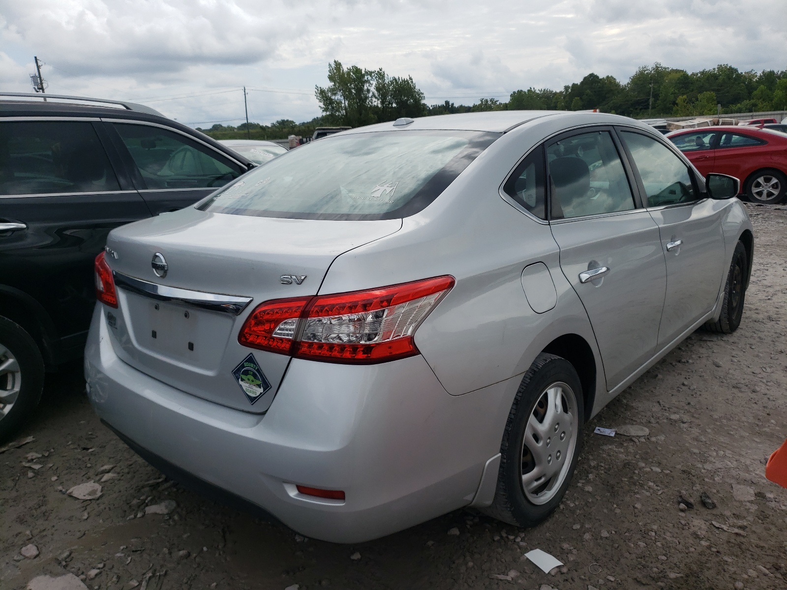 Photo 4 from auction – 2015 NISSAN SENTRA S with VIN 3N1AB7AP9FL651175