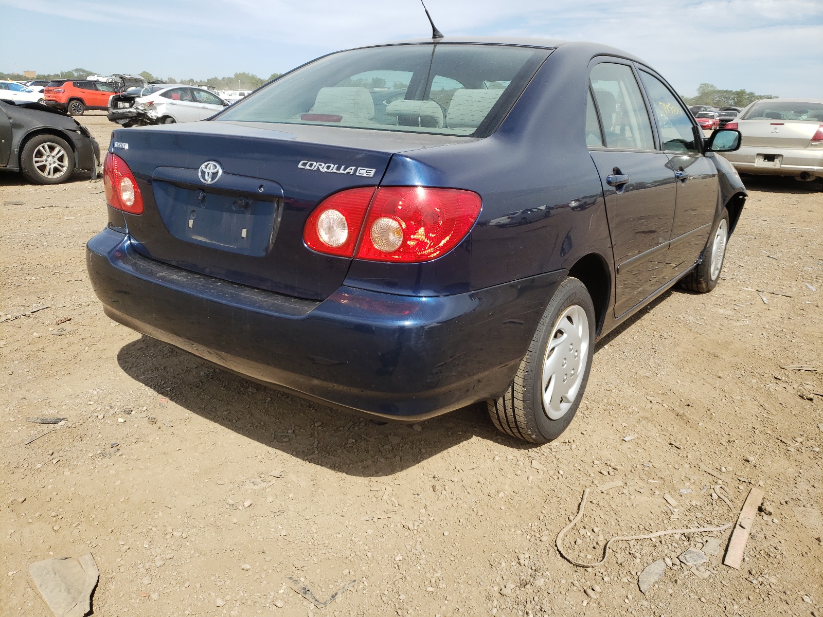 Photo 4 from auction – 2005 TOYOTA COROLLA CE with VIN JTDBR32E150054164