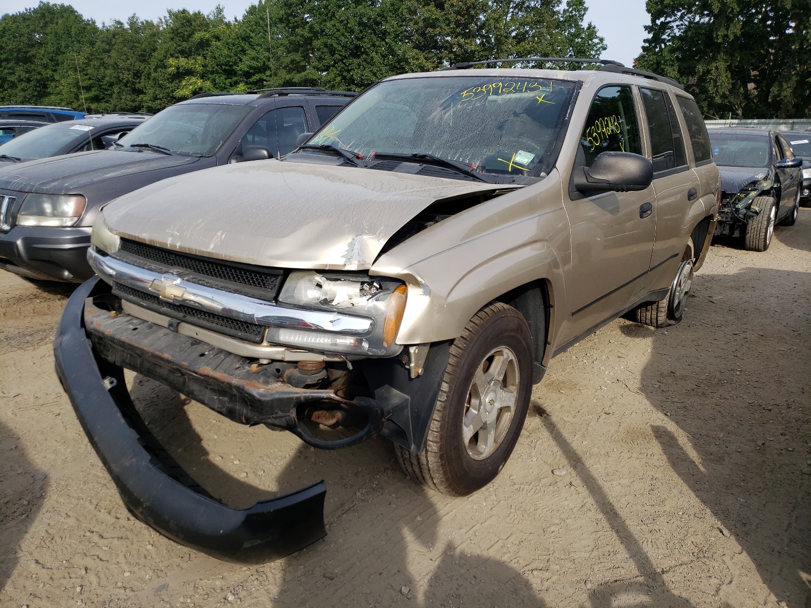 Photo 2 from auction – 2006 CHEVROLET TRAILBLAZE with VIN 1GNDT13S662122037