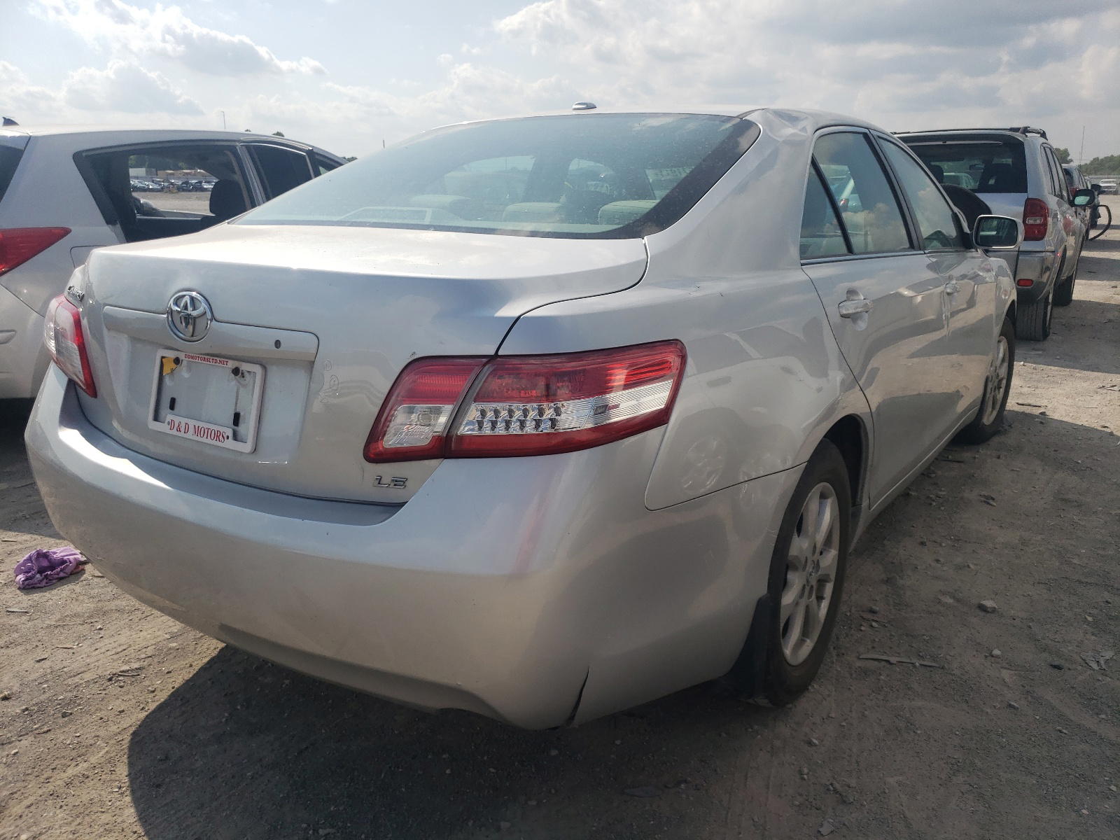 Photo 4 from auction – 2011 TOYOTA CAMRY BASE with VIN 4T4BF3EKXBR129167