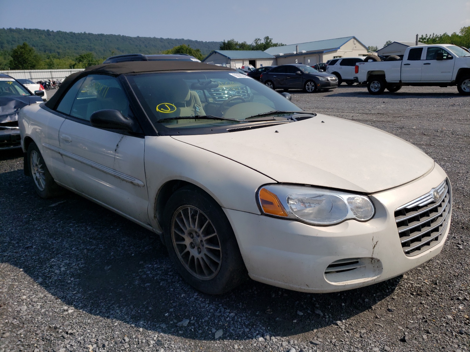 CHRYSLER SEBRING LX 2004 with VIN 1C3EL45X24N380305 - Photo from auction