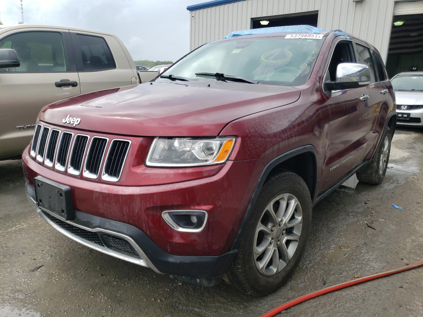 Photo 2 from auction – 2016 JEEP GRAND CHER with VIN 1C4RJFBG3GC367243