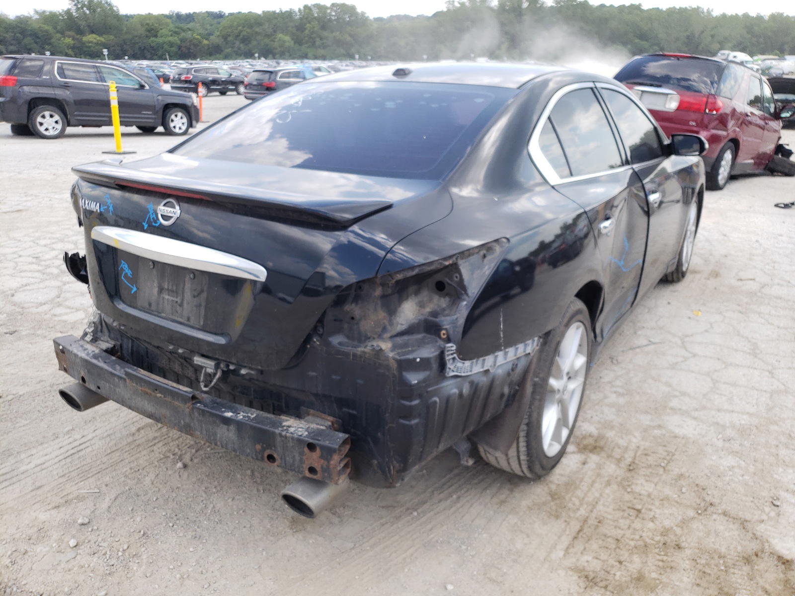 Photo 4 from auction – 2012 NISSAN MAXIMA S with VIN 1N4AA5AP5CC848975