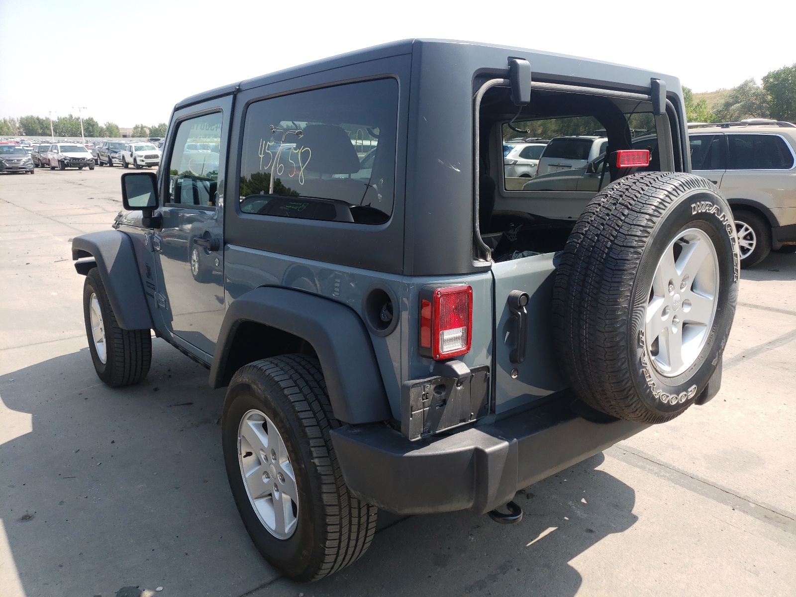 Photo 3 from auction – 2015 JEEP WRANGLER S with VIN 1C4AJWAG9FL773458