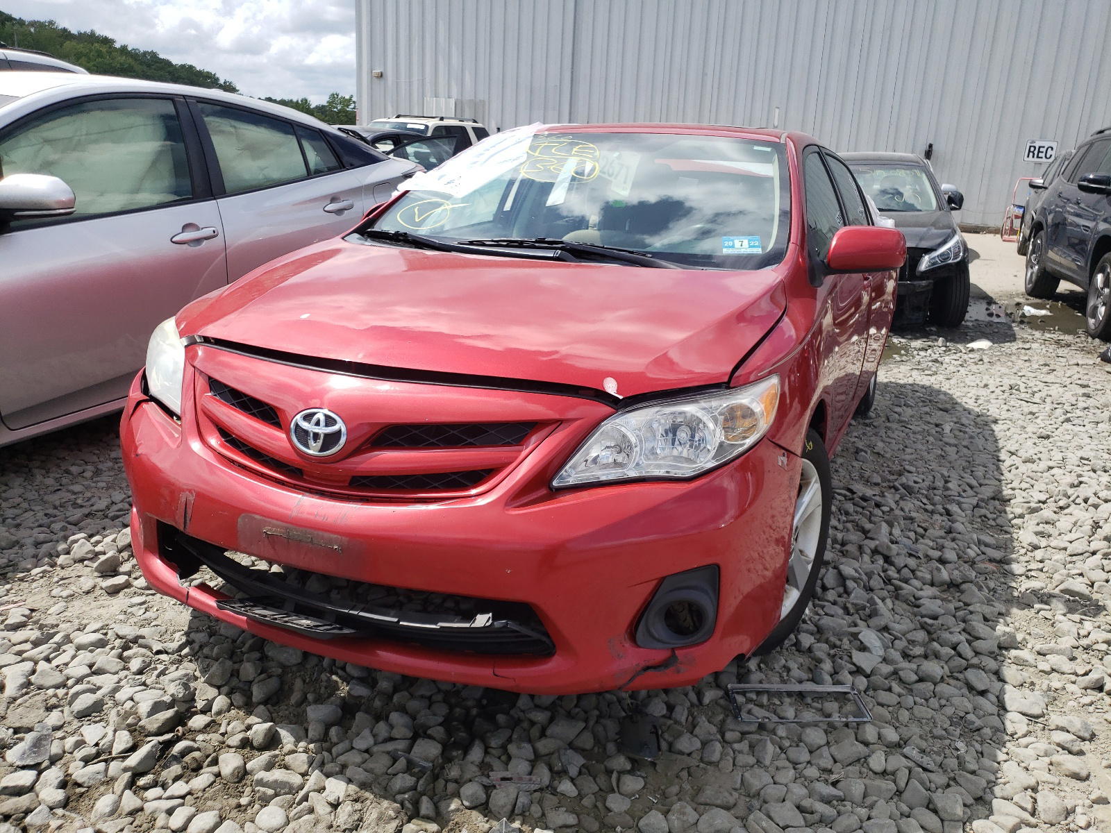 Photo 2 from auction – 2011 TOYOTA COROLLA BA with VIN 2T1BU4EE9BC611033