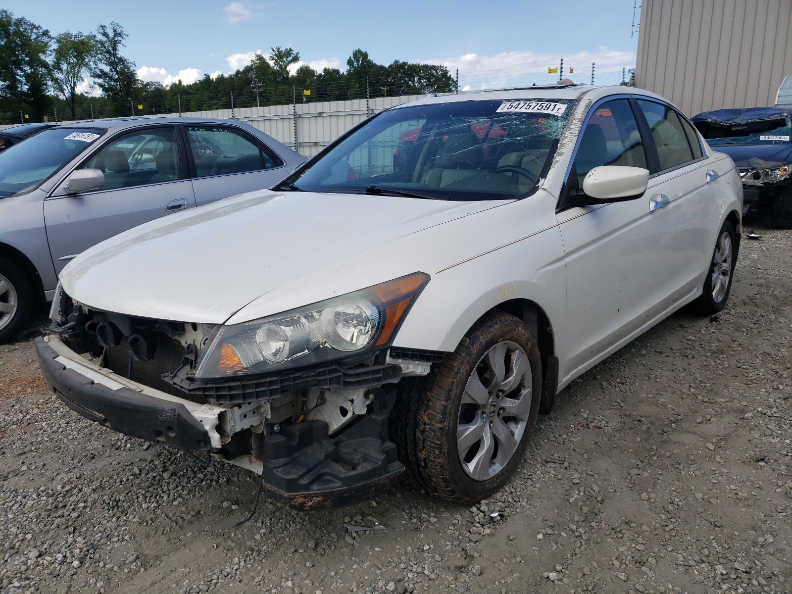 Photo 2 from auction – 2010 HONDA ACCORD EXL with VIN 5KBCP3F85AB004945