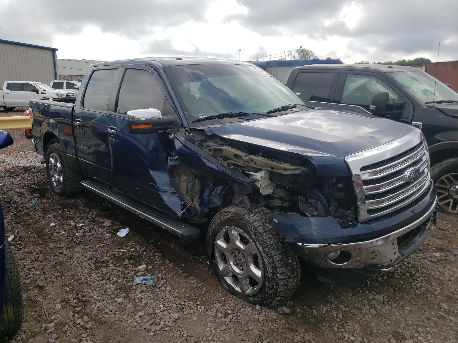 FORD F150 SUPER 2014 with VIN 1FTFW1EF3EFA63433 - Photo from auction