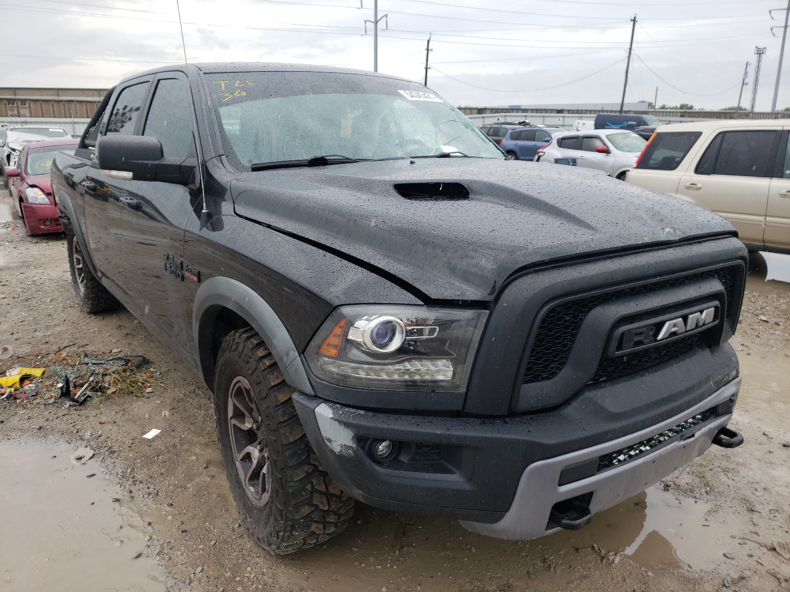 RAM 1500 REBEL 2016 with VIN 1C6RR7YT0GS215016 - Photo from auction