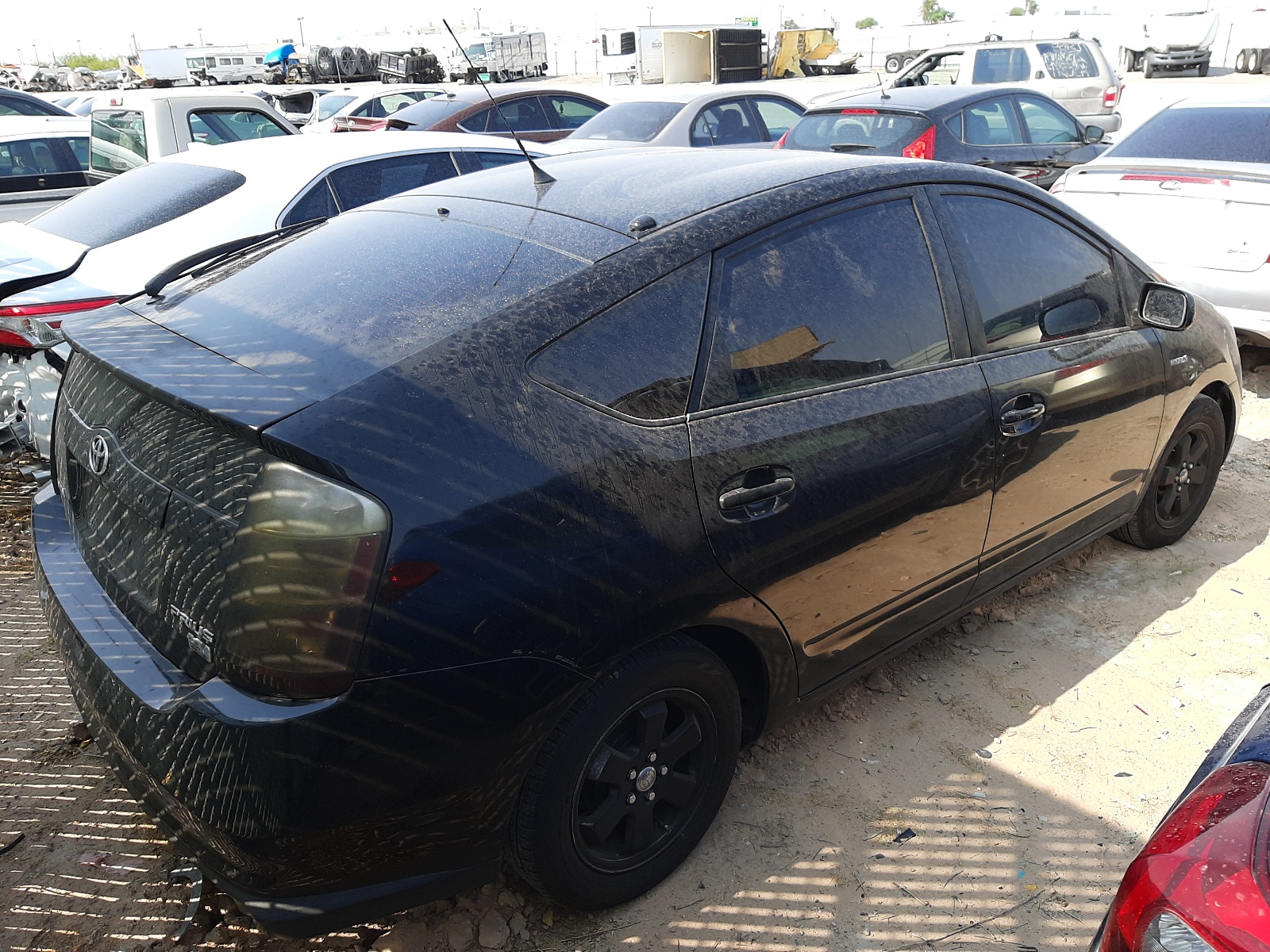 Photo 4 from auction – 2007 TOYOTA PRIUS with VIN JTDKB20U177653357