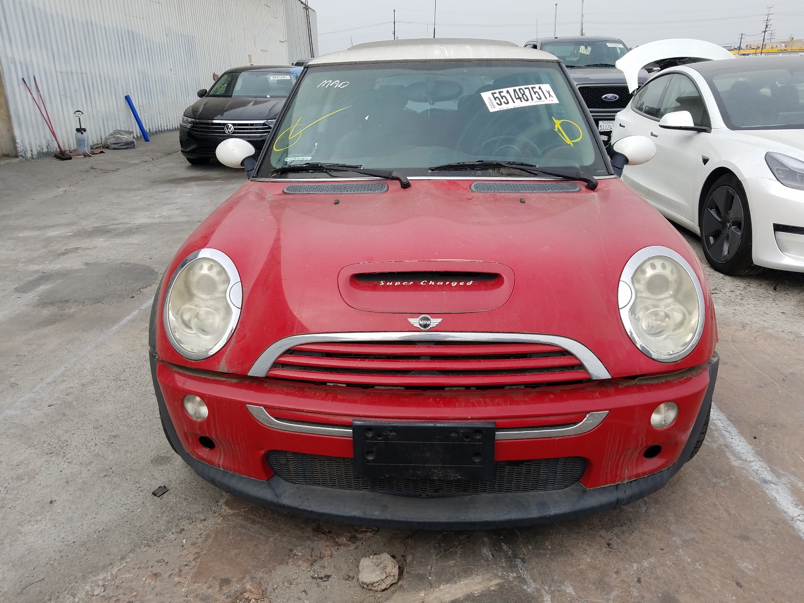 Photo 9 from auction – 2006 MINI COOPER S with VIN WMWRE33566TJ38244