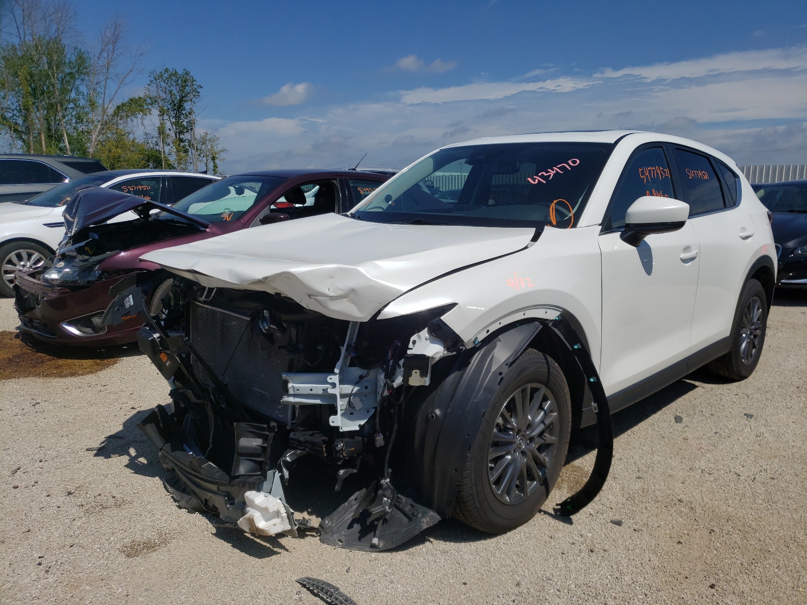 Photo 2 from auction – 2019 MAZDA CX-5 TOURI with VIN JM3KFBCM5K0600038