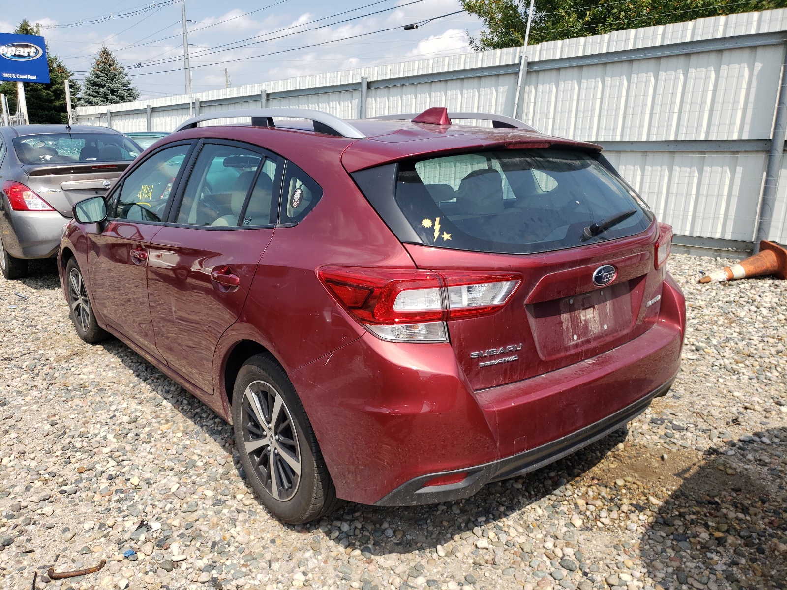 Photo 3 from auction – 2019 SUBARU IMPREZA PR with VIN 4S3GTAD60K3738439