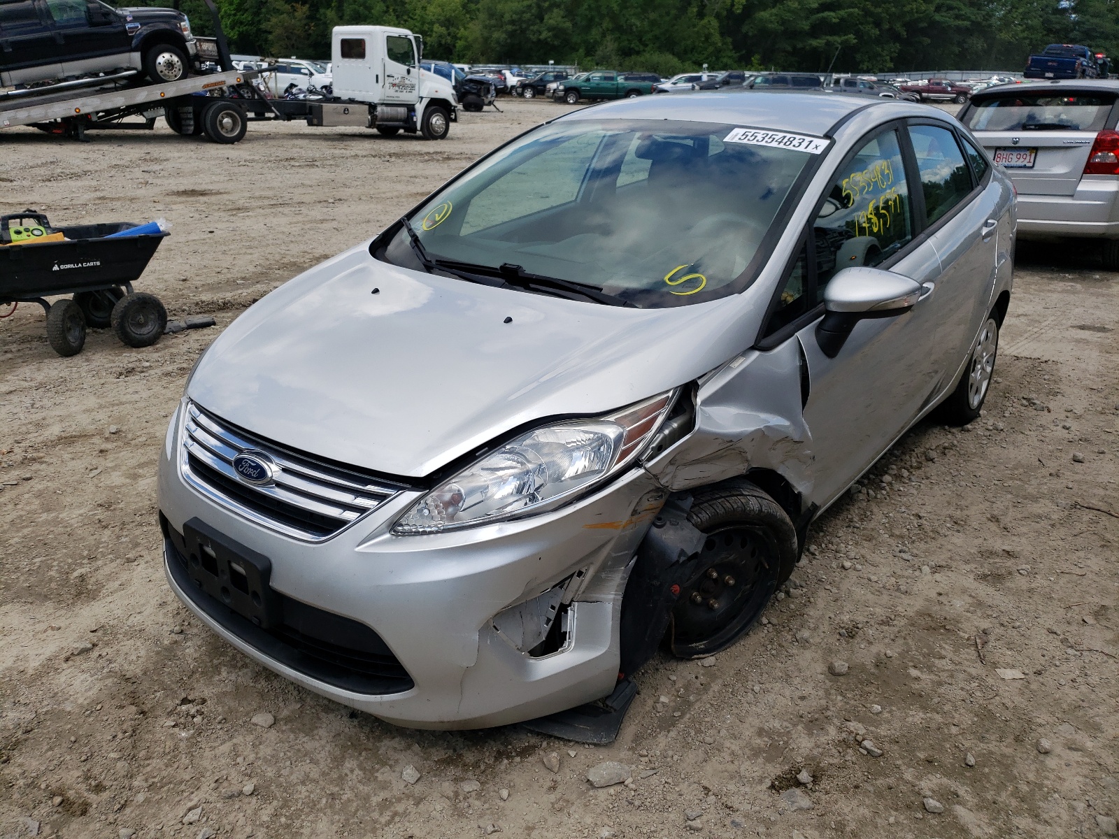 Photo 2 from auction – 2013 FORD FIESTA SE with VIN 3FADP4BJ7DM206497