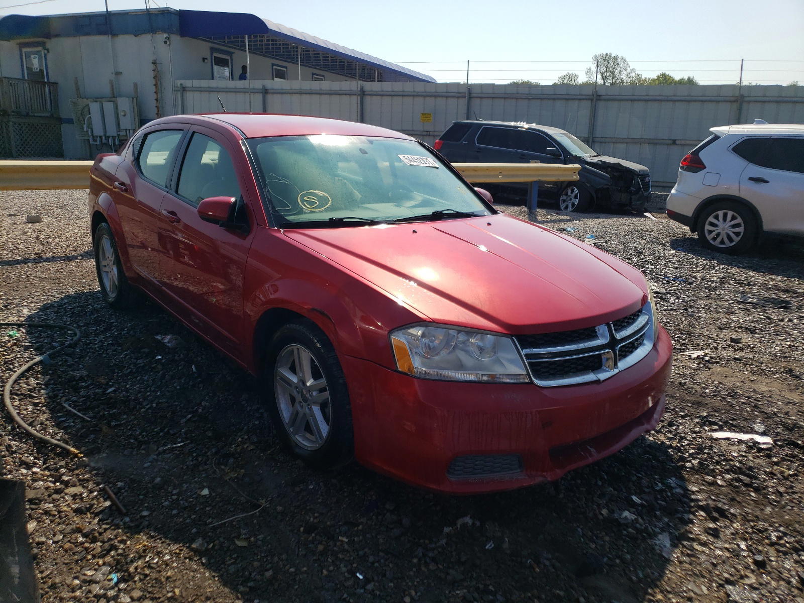 DODGE AVENGER SX 2012 with VIN 1C3CDZCB4CN137943 - Photo from auction