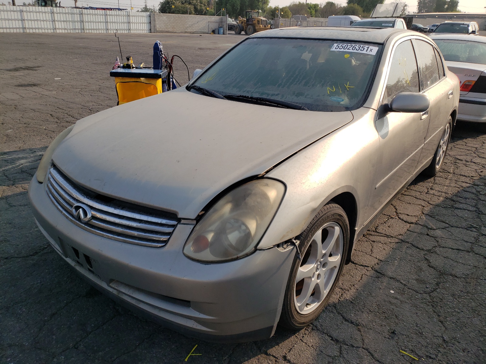 Photo 2 from auction – 2003 INFINITI G35 with VIN JNKCV51E83M324041
