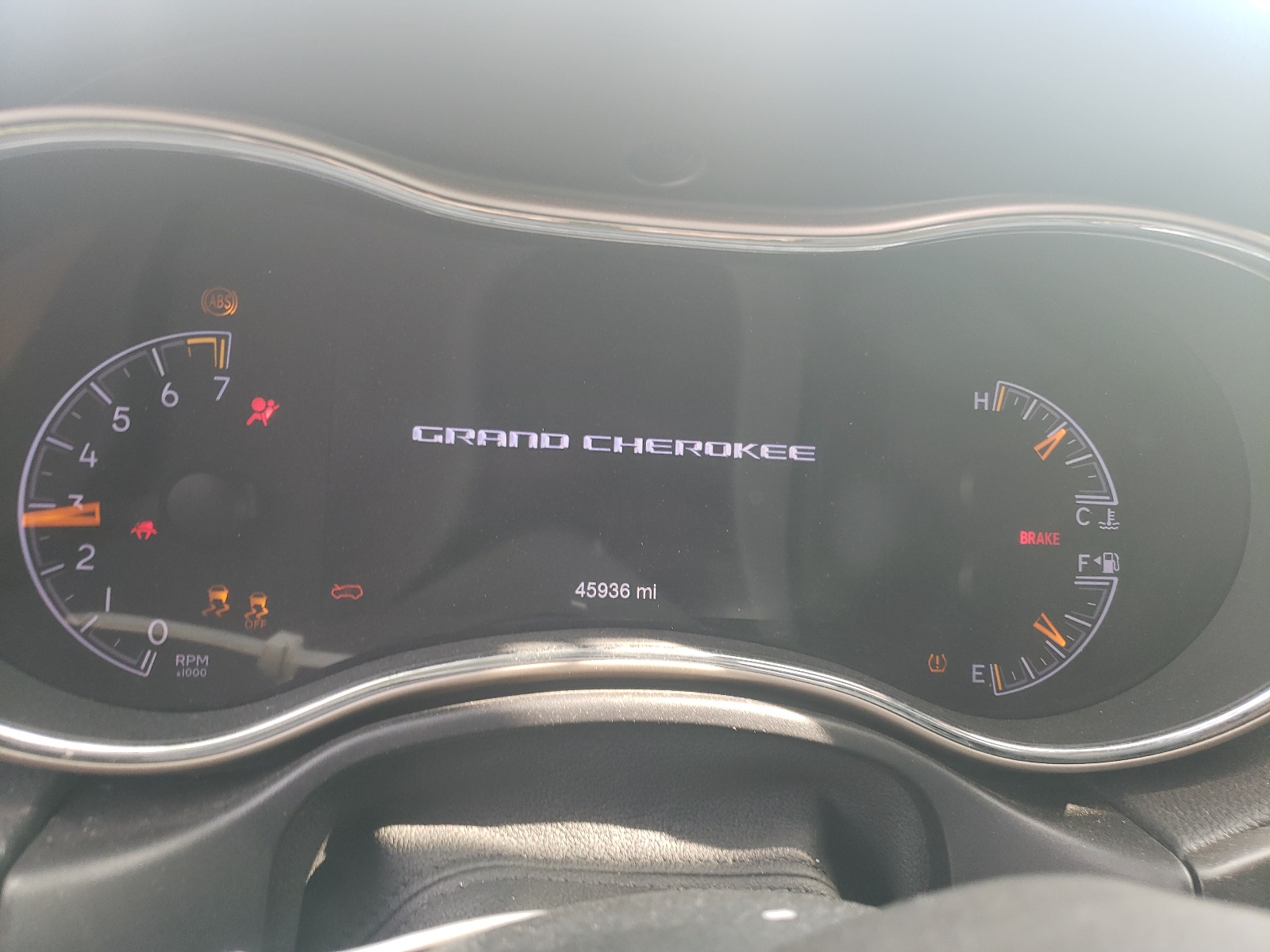 Photo 8 from auction – 2017 JEEP GRAND CHER with VIN 1C4RJFBGXHC835695