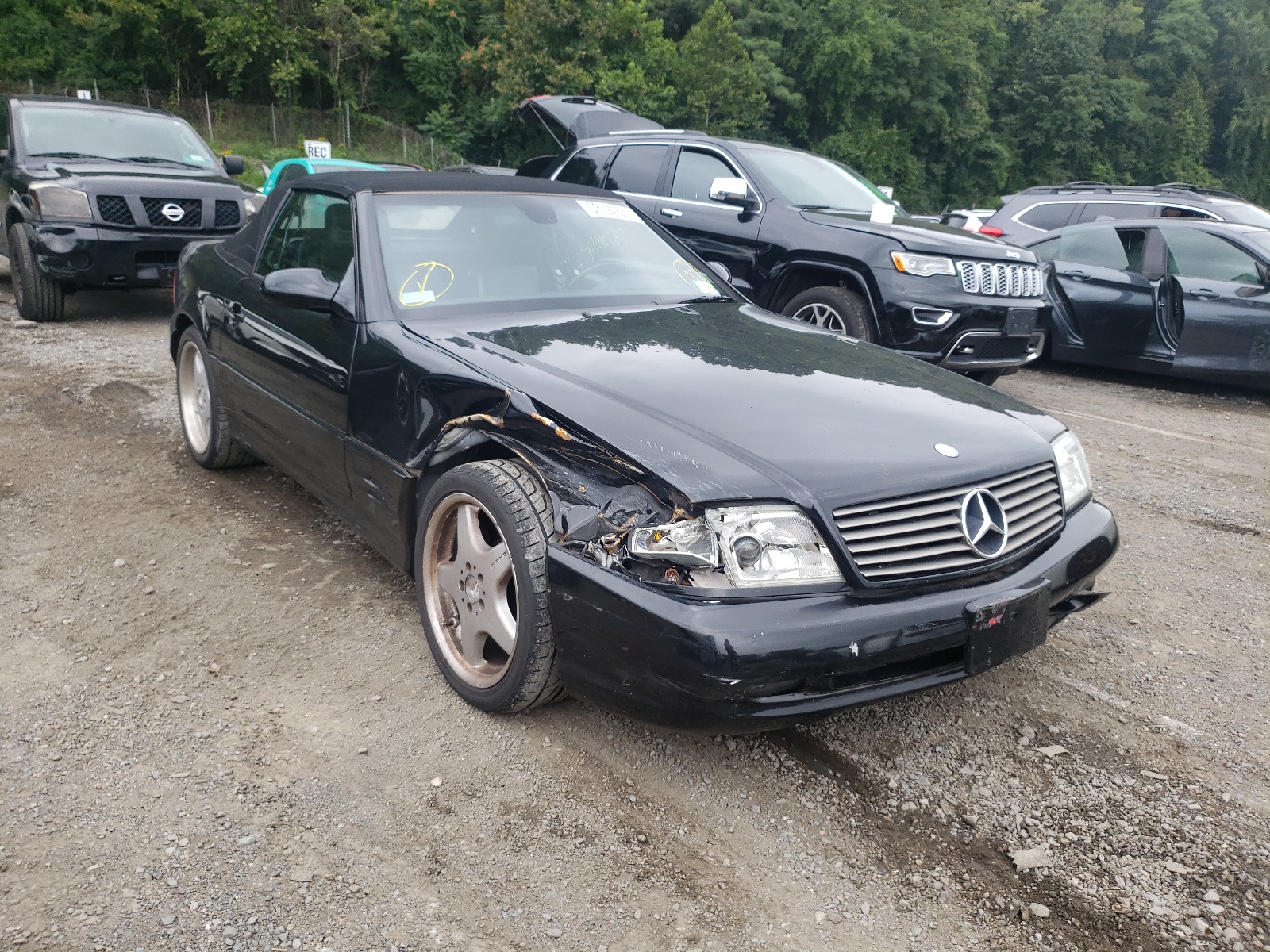MERCEDES-BENZ SL 500 2002 with VIN WDBFA68F32F204826 - Photo from auction