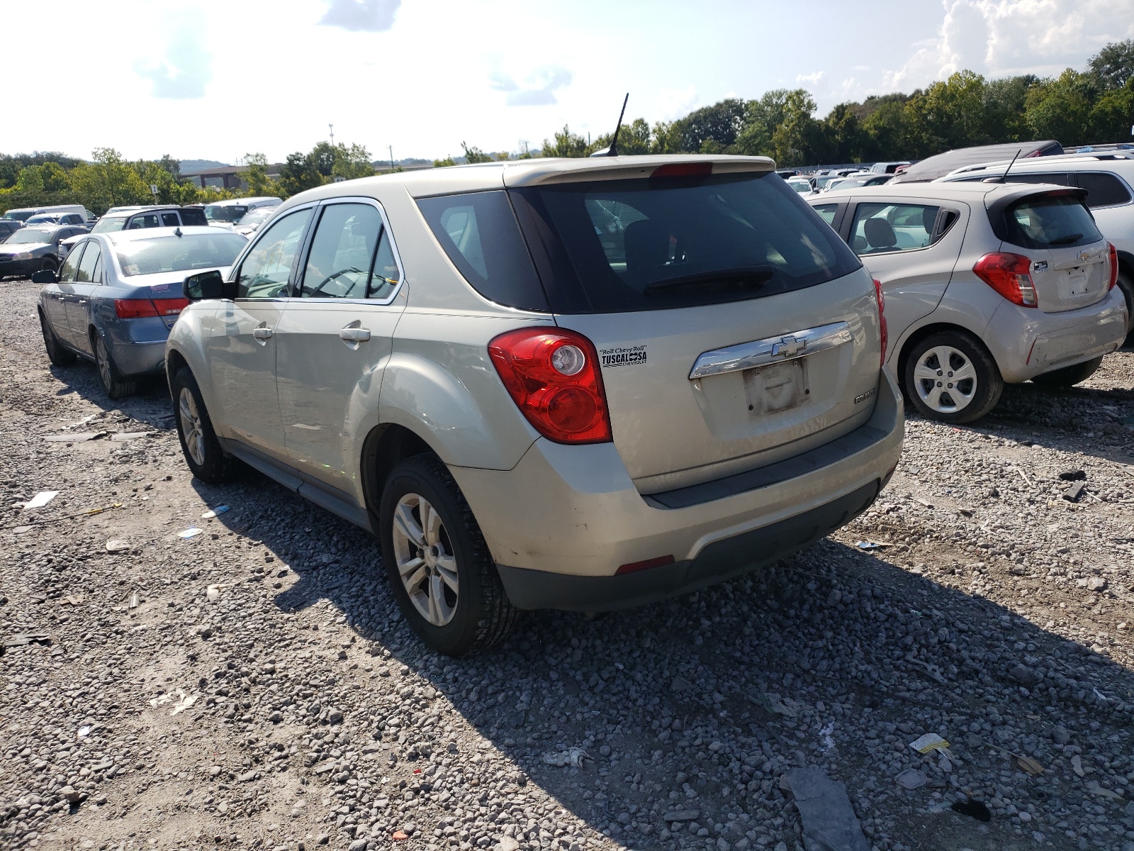 Photo 3 from auction – 2013 CHEVROLET EQUINOX LS with VIN 2GNALBEK4D6349894