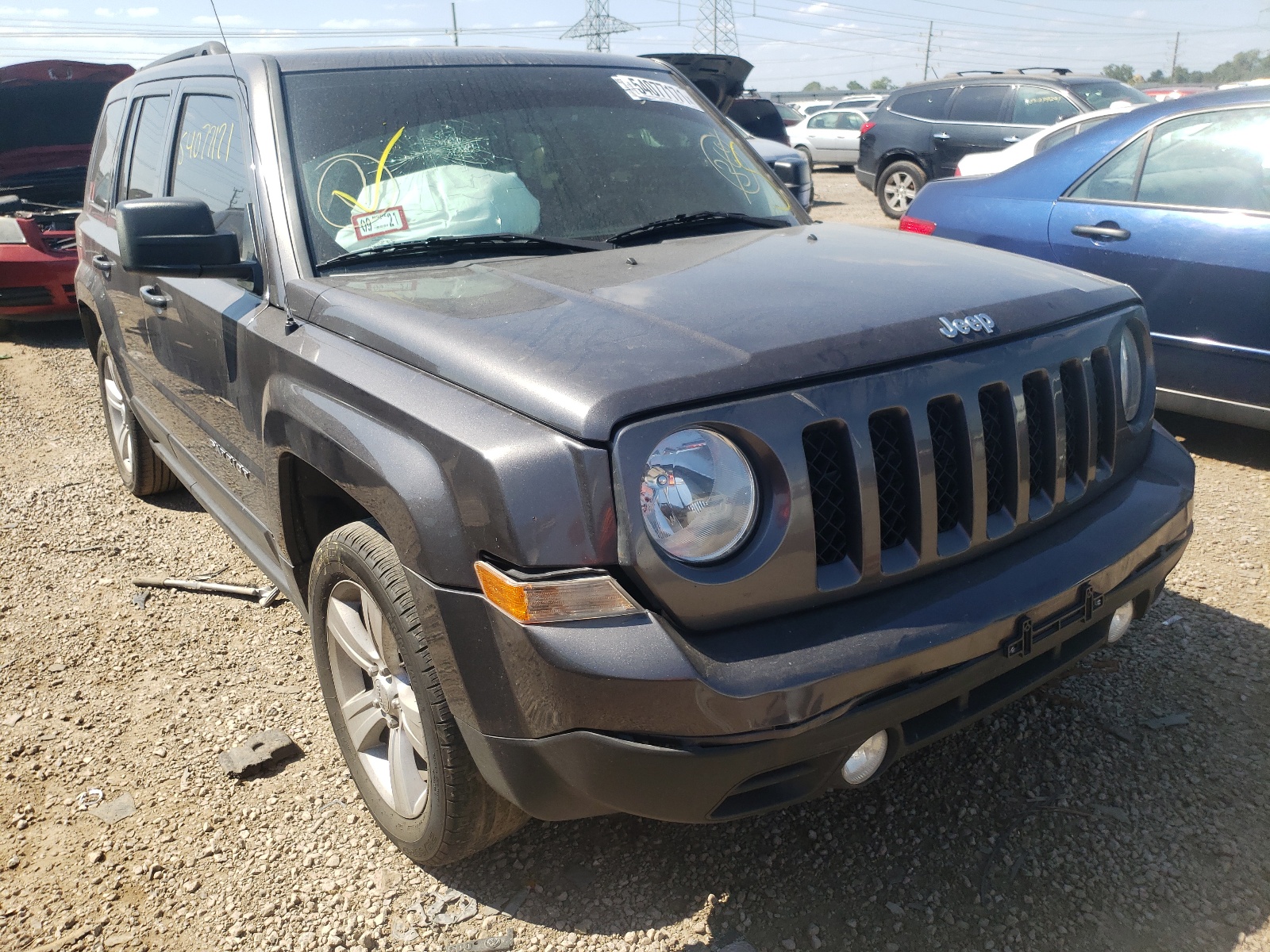 JEEP PATRIOT LA 2017 with VIN 1C4NJPFBXHD183691 - Photo from auction