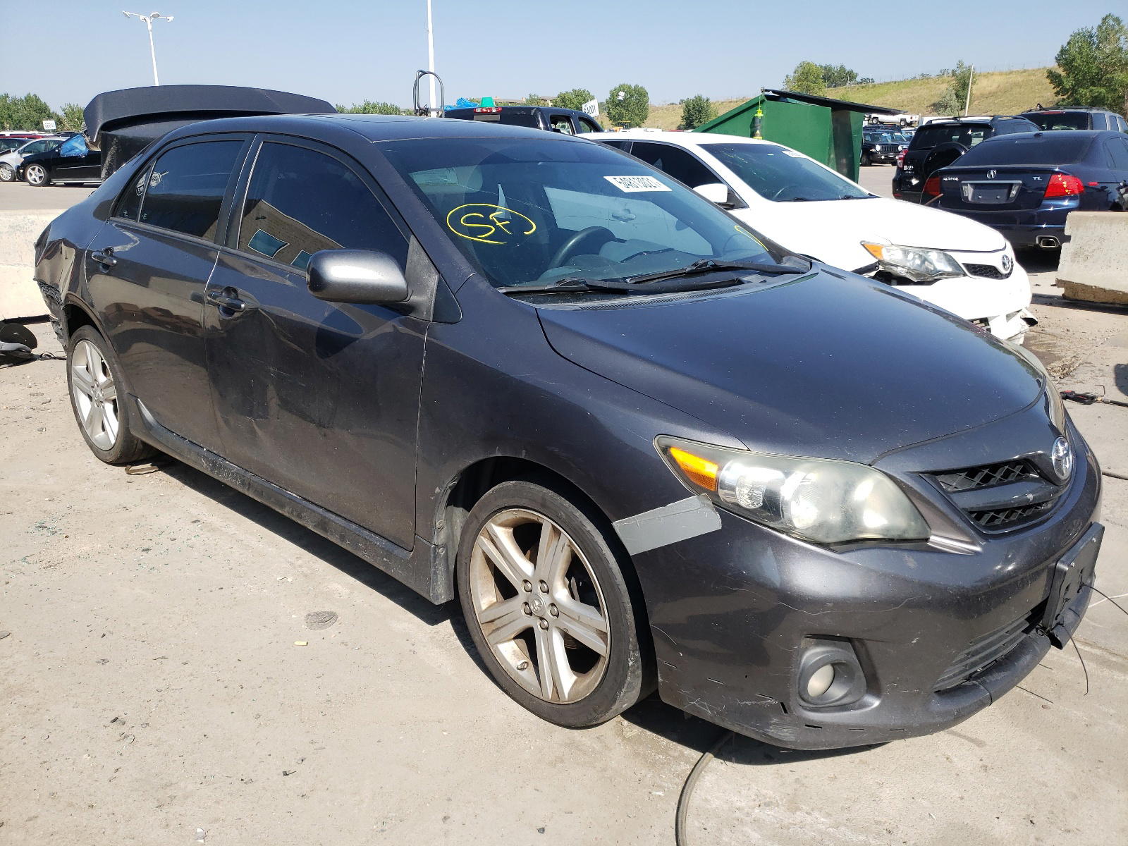 TOYOTA COROLLA BA 2013 with VIN 5YFBU4EE6DP146990 - Photo from auction