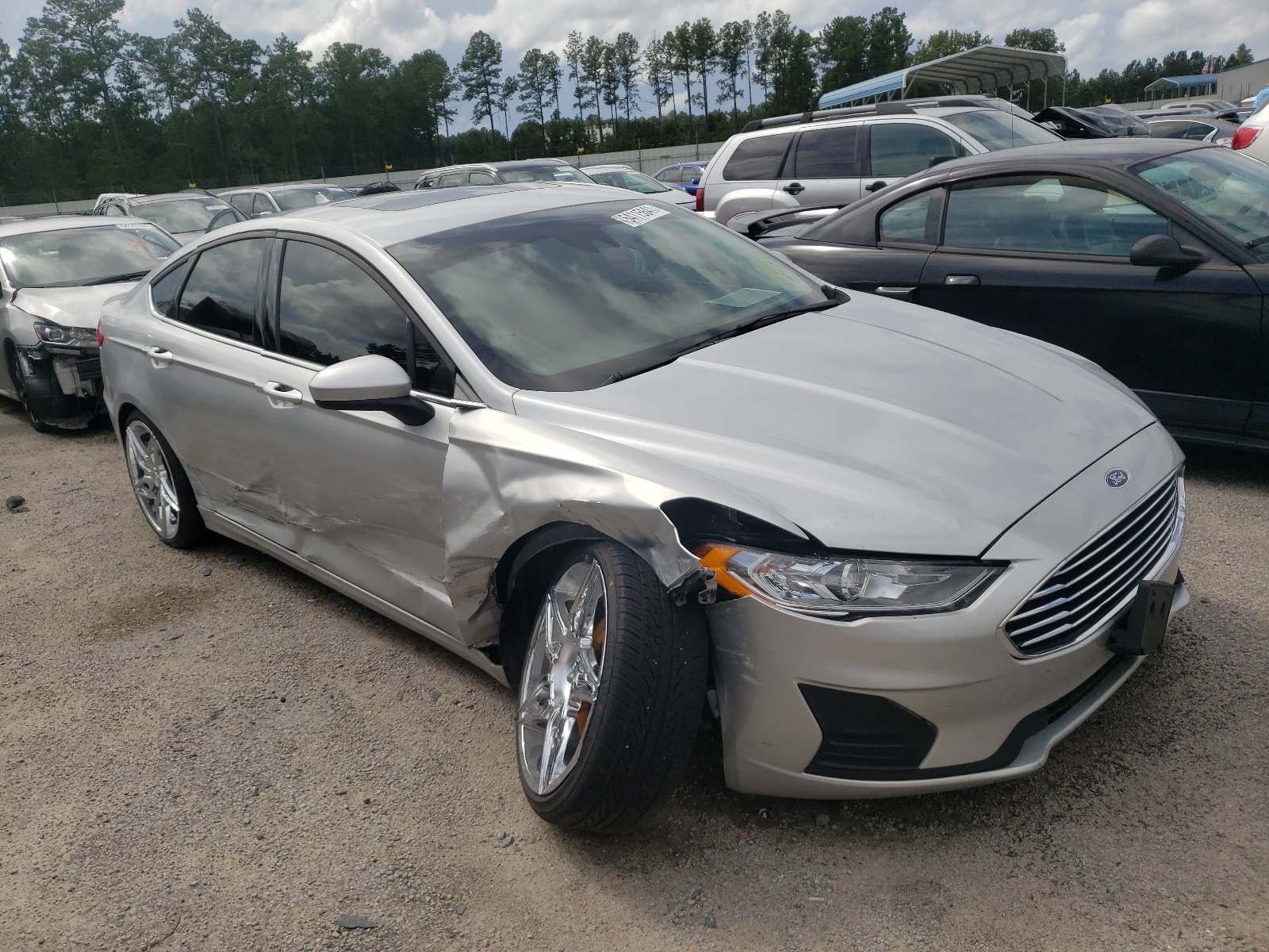 Photo 1 from auction – 2019 FORD FUSION SE with VIN 3FA6P0T97KR270528