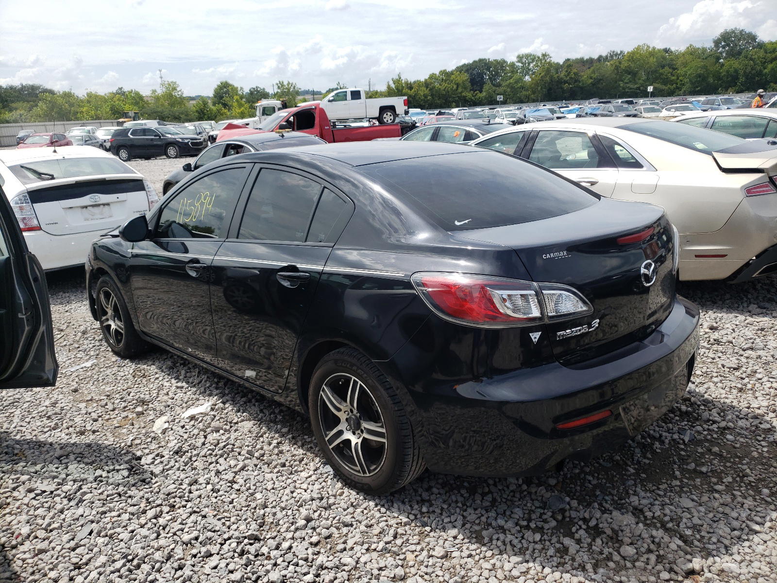 Photo 3 from auction – 2012 MAZDA 3 I with VIN JM1BL1UF4C1592151