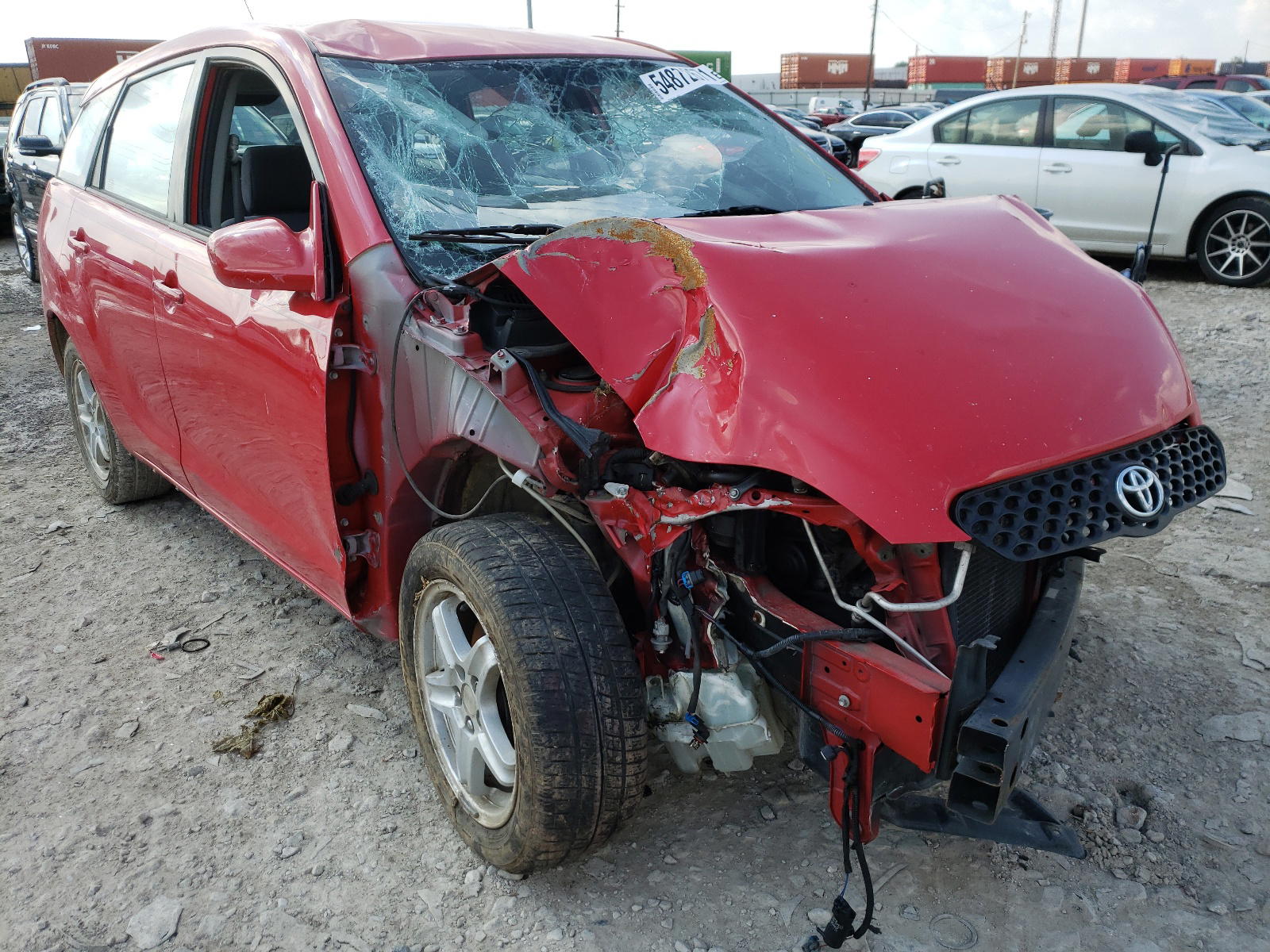 TOYOTA COROLLA MA 2003 with VIN 2T1KR32E03C009154 - Photo from auction