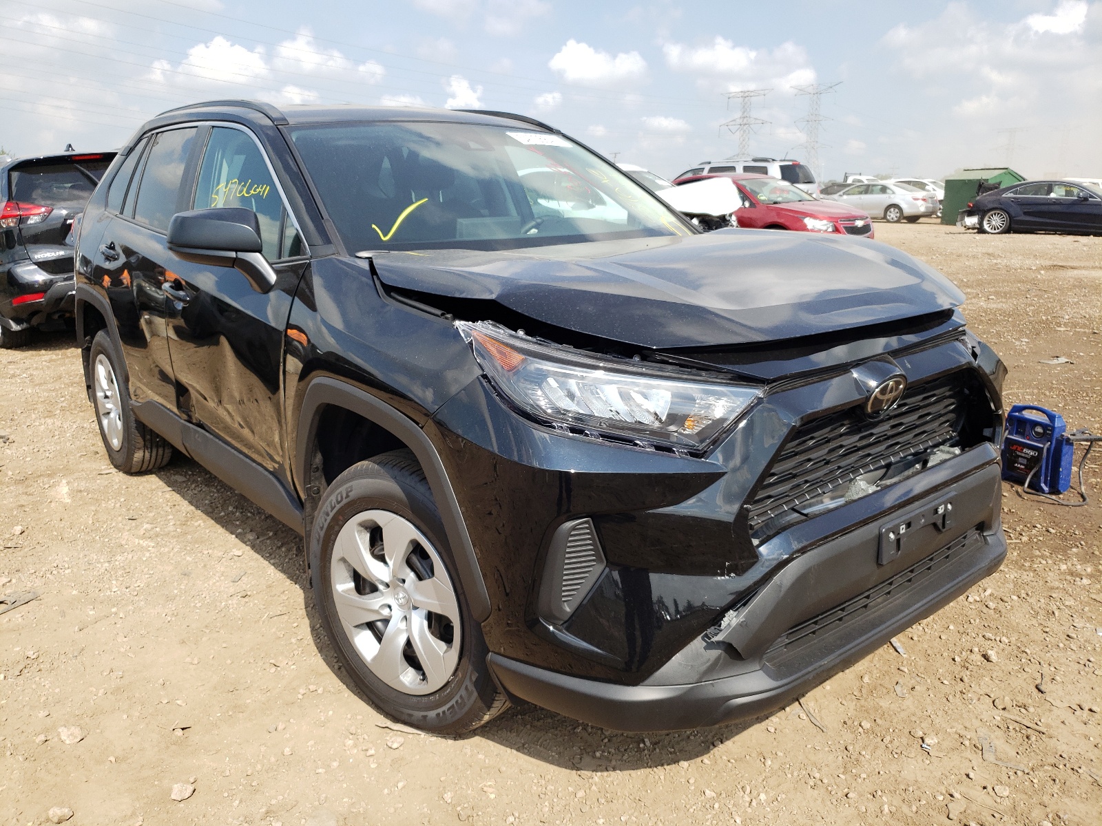 TOYOTA RAV4 LE 2021 with VIN 2T3F1RFV8MC228359 - Photo from auction
