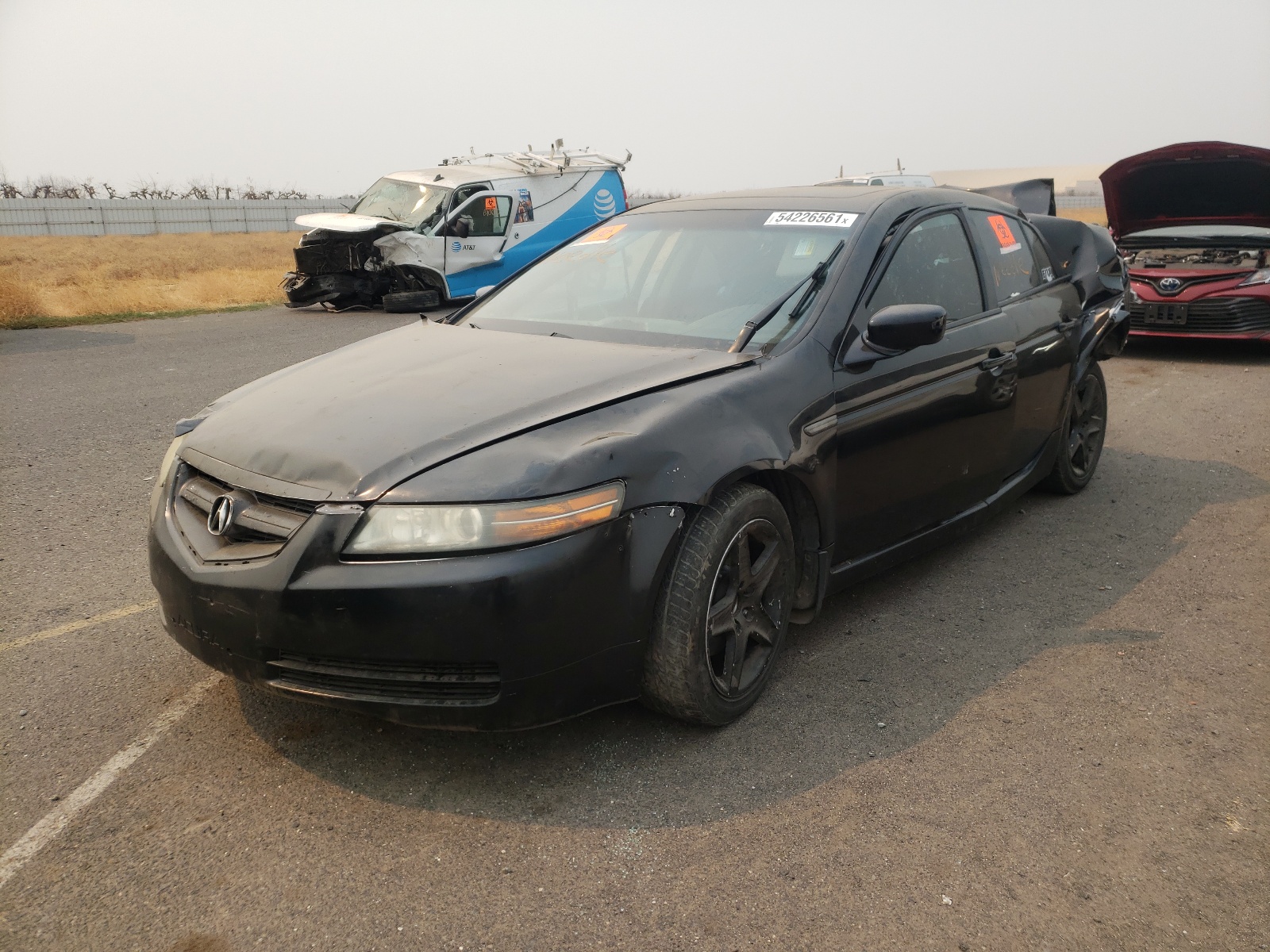 Photo 2 from auction – 2005 ACURA TL with VIN 19UUA66255A068968