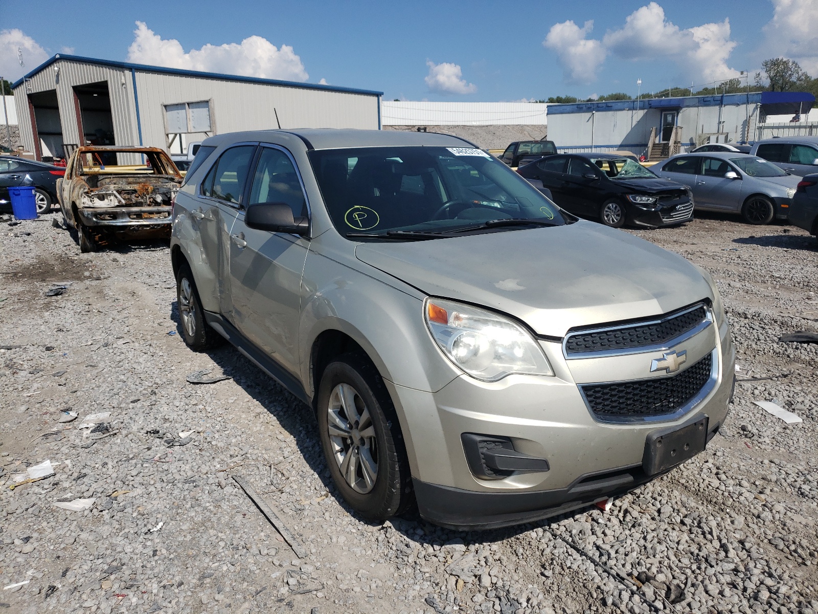 Photo 1 from auction – 2013 CHEVROLET EQUINOX LS with VIN 2GNALBEK4D6349894