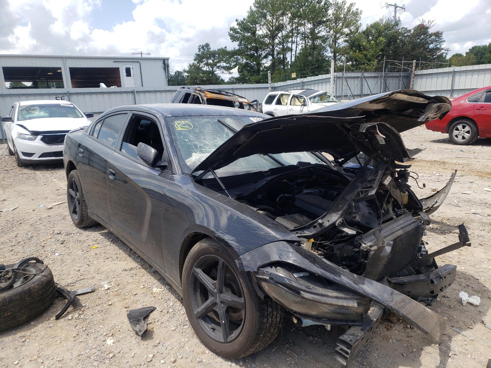 DODGE CHARGER 2015 with VIN 2C3CDXBG0FH917937 - Photo from auction