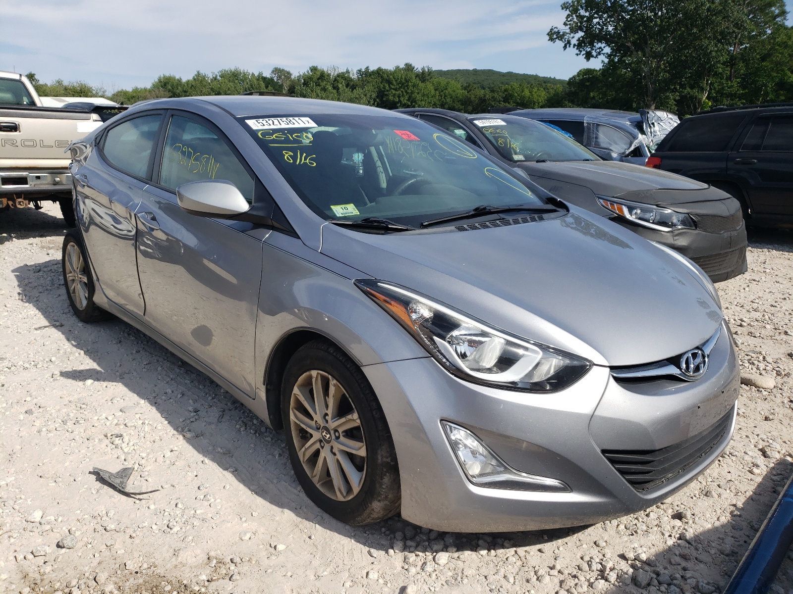 Photo 1 from auction – 2016 HYUNDAI ELANTRA SE with VIN 5NPDH4AE7GH670461