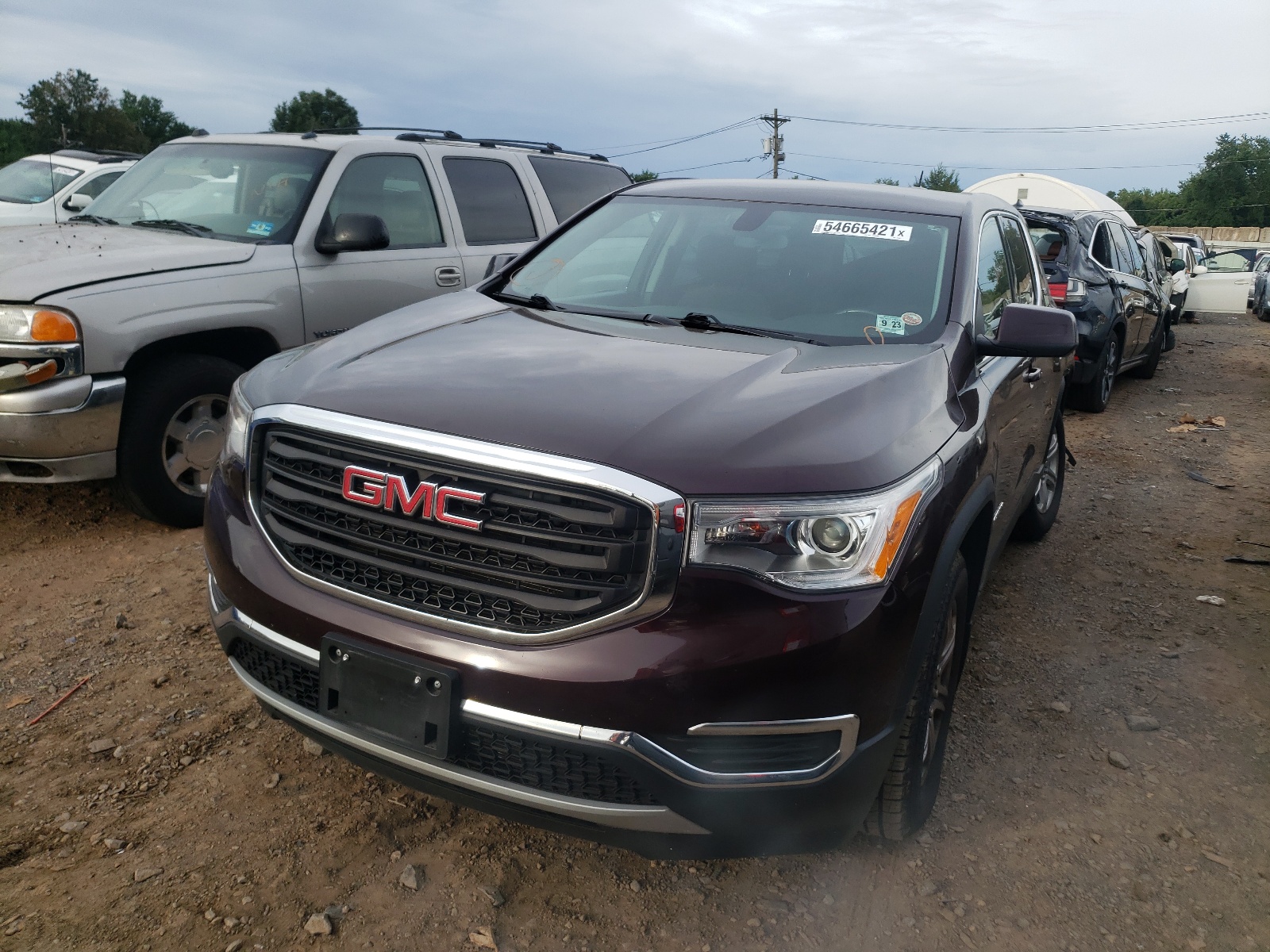 Zdjęcie 2 z aukcji – 2018 GMC ACADIA SLE z VIN 1GKKNRLS2JZ183382