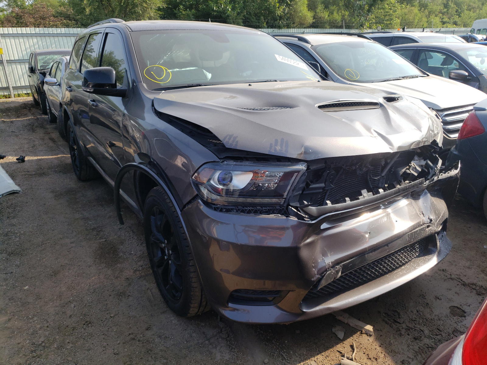 DODGE DURANGO GT 2019 with VIN 1C4RDJDG7KC559569 - Photo from auction