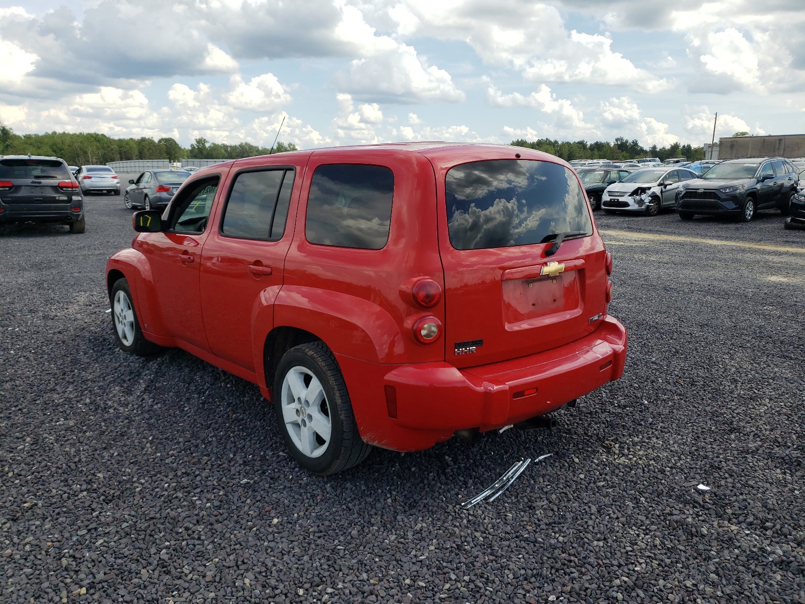 Photo 3 from auction – 2010 CHEVROLET HHR LT with VIN 3GNBABDB1AS504510