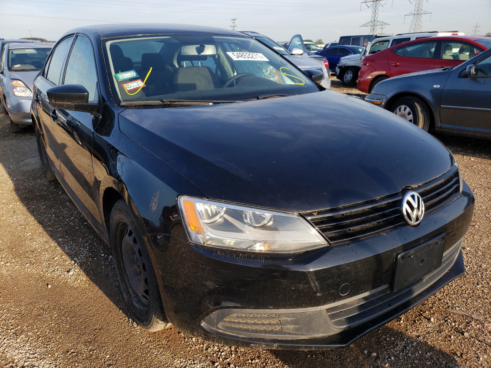Photo 1 from auction – 2013 VOLKSWAGEN JETTA with VIN 3VW1K7AJ4DM212303