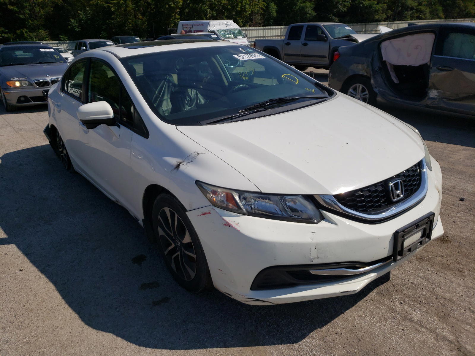 HONDA CIVIC EX 2015 with VIN 19XFB2F85FE015378 - Photo from auction