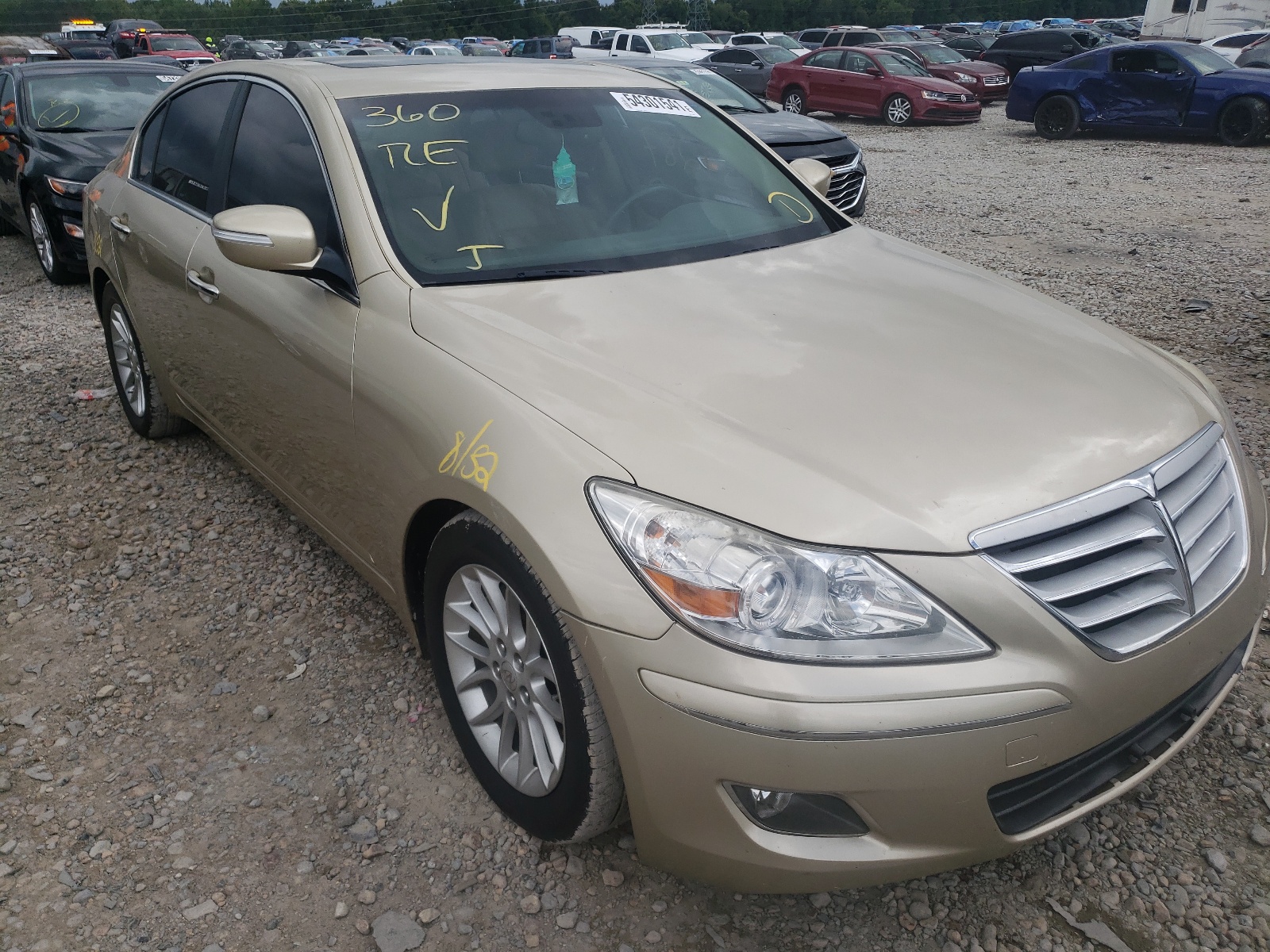 HYUNDAI GENESIS 3. 2011 with VIN KMHGC4DE7BU135907 - Photo from auction