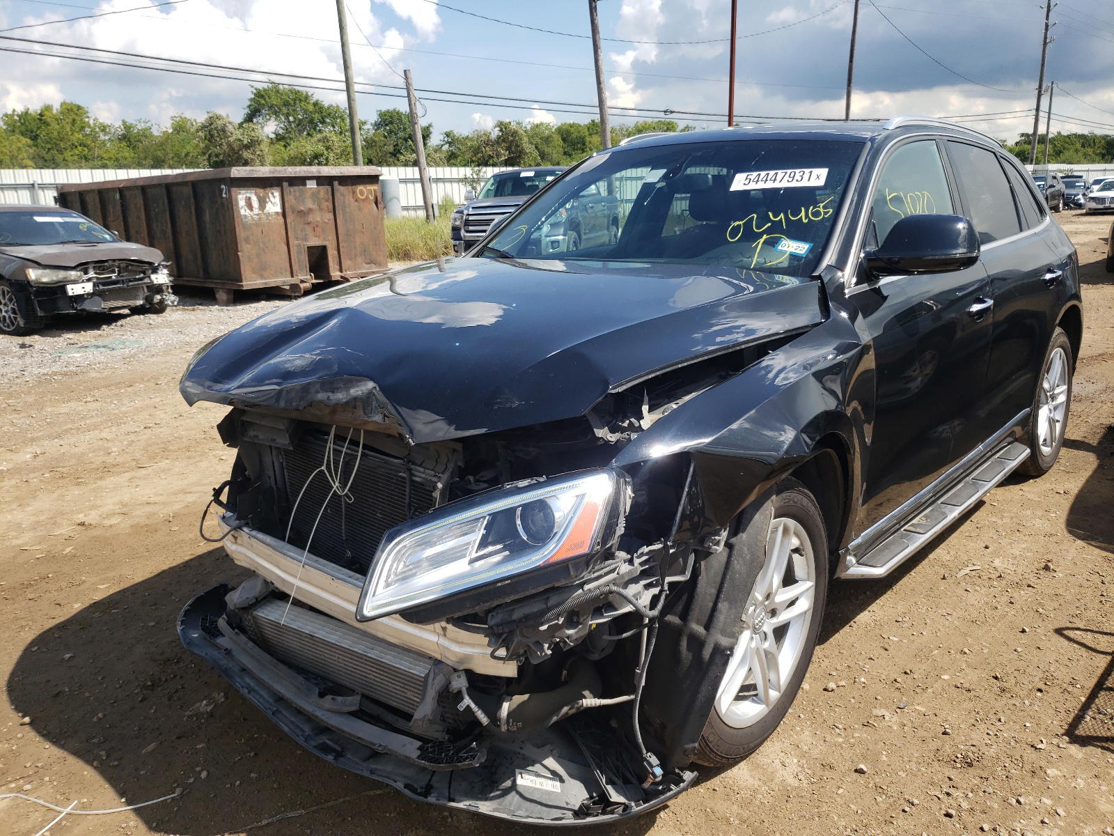 Photo 2 from auction – 2016 AUDI Q5 PREMIUM with VIN WA1C2AFP1GA024405