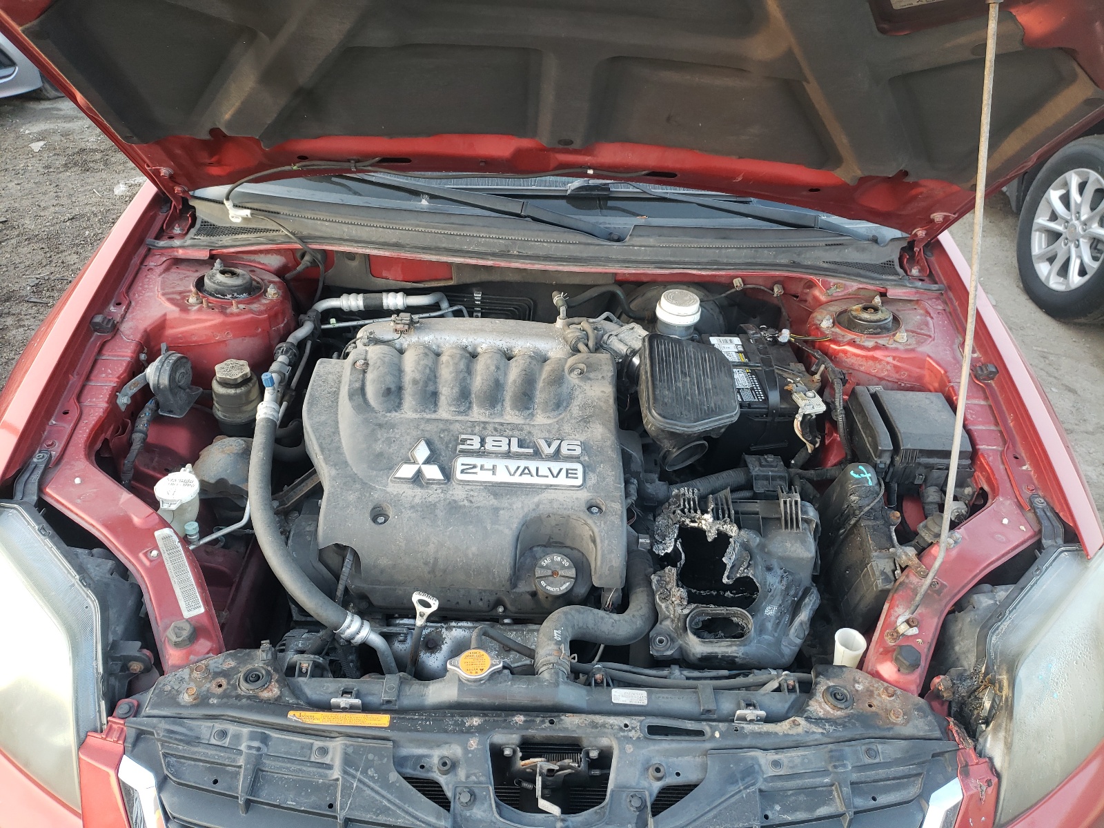 Photo 7 from auction – 2009 MITSUBISHI GALANT SPO with VIN 4A3AB46S39E005589