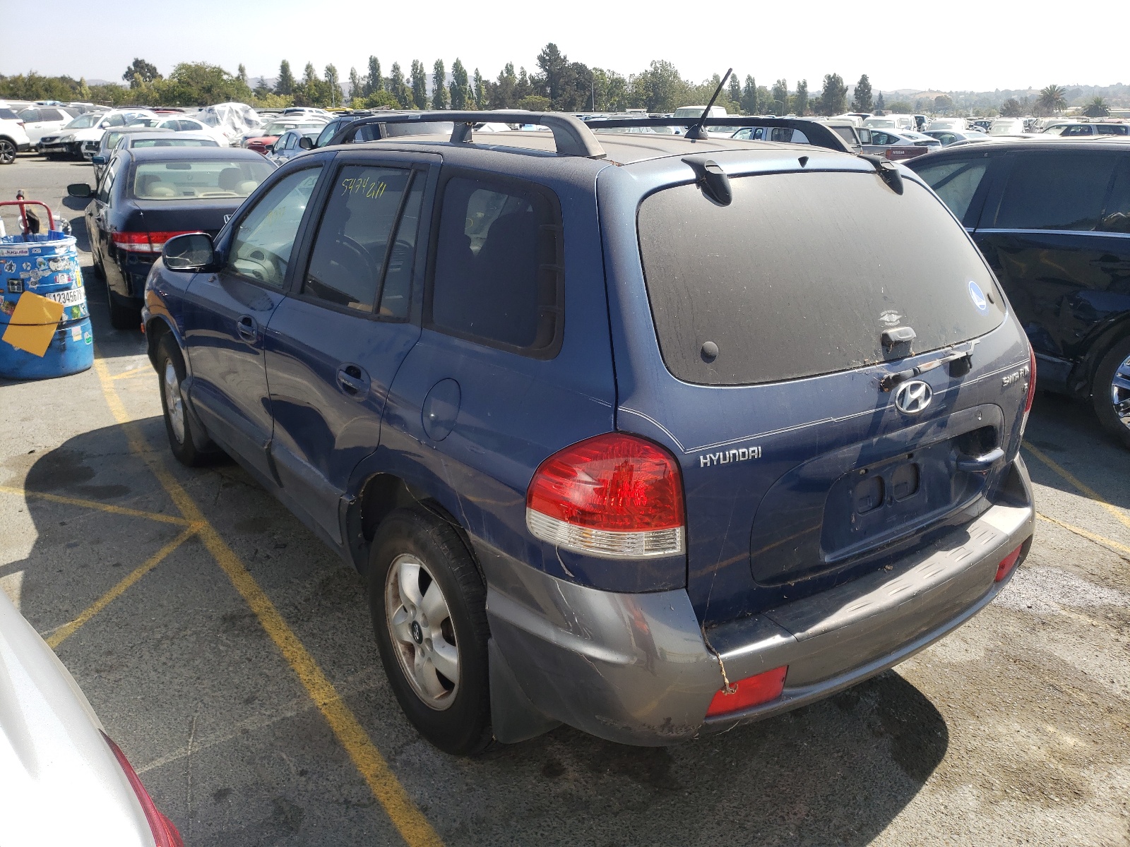 Photo 3 from auction – 2006 HYUNDAI SANTA FE with VIN KM8SC13D76U109203